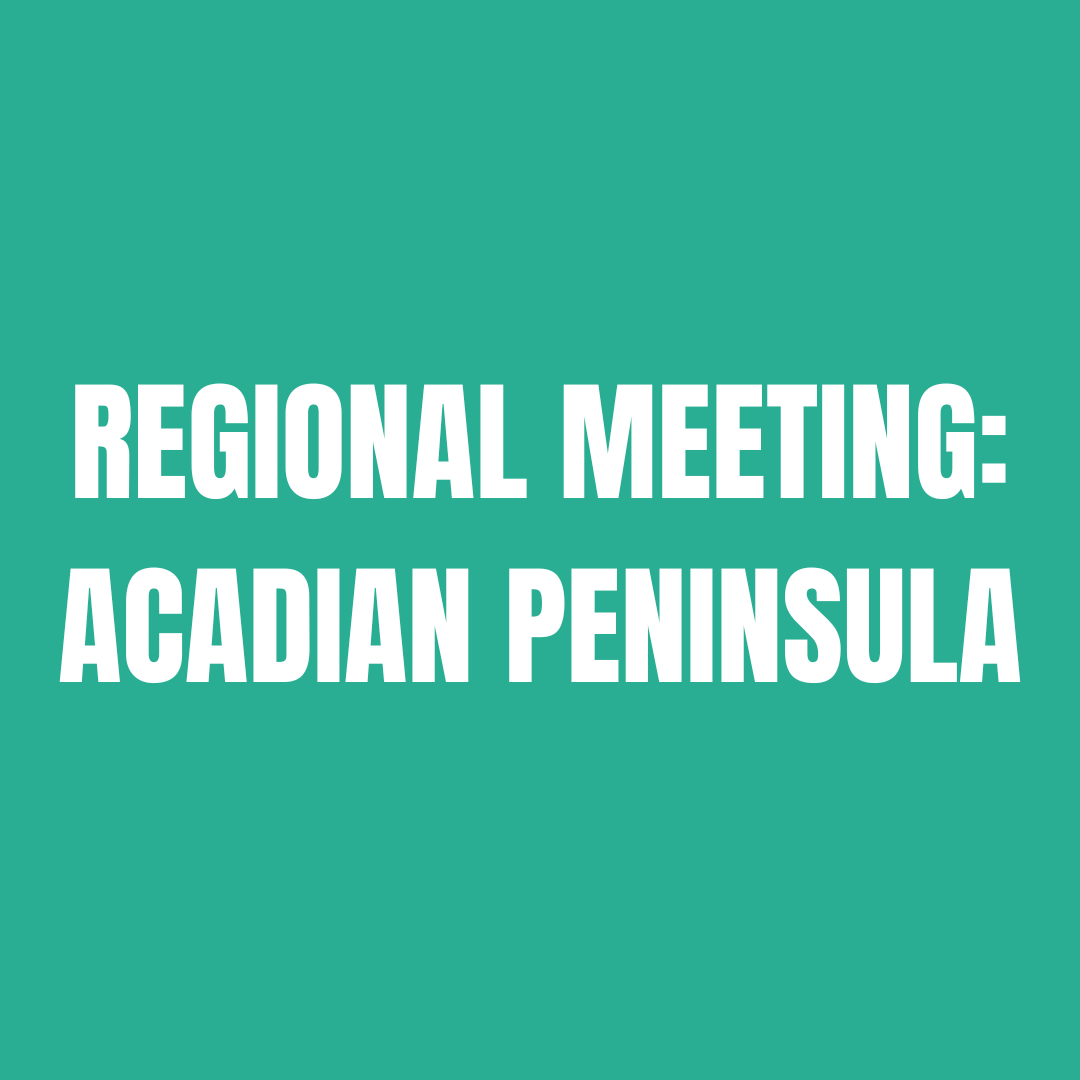 Regional Meeting: Acadian Peninsula