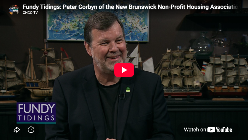 Fundy Tidings: Peter Corbyn of the New Brunswick Non-Profit Housing Association