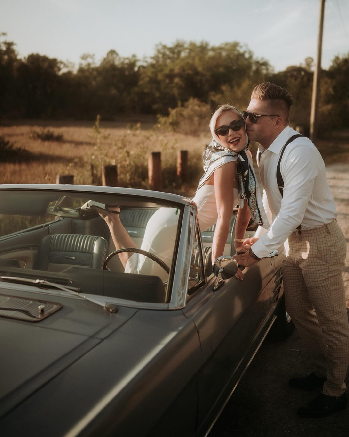 No one believed me that this was their actual engagement session - not everything is a styled shoot, y'all 🤪 

Florida wedding photographer | Tampa engagement session | vintage engagement session | engagement session | Florida photographer | destina