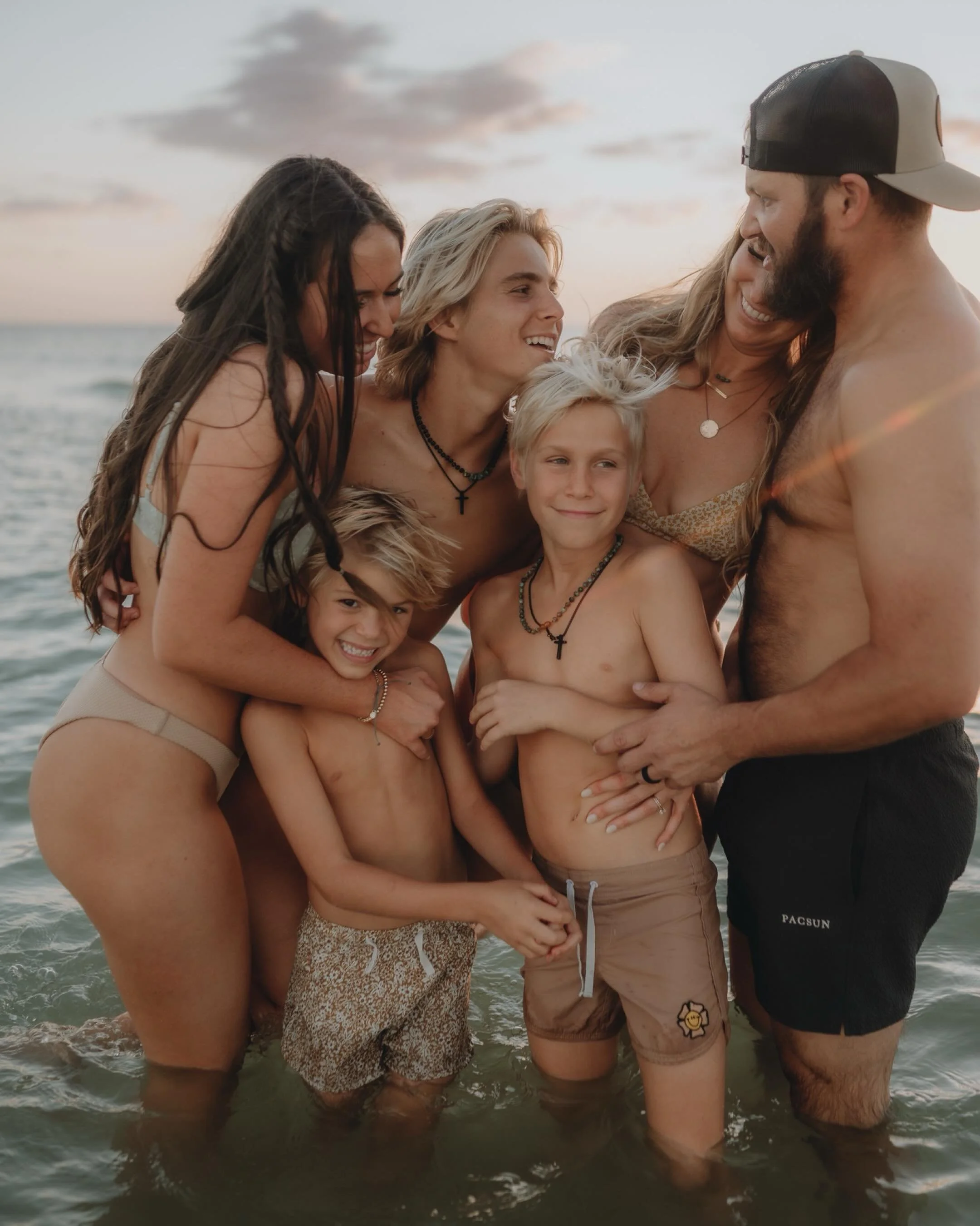 My favorite family sessions are where they're not afraid to be themselves. They want all the intimacy and fun captured. I honestly don't do any kind of posey family sessions anymore because it's not me. It's not how I want my clients to remember thei