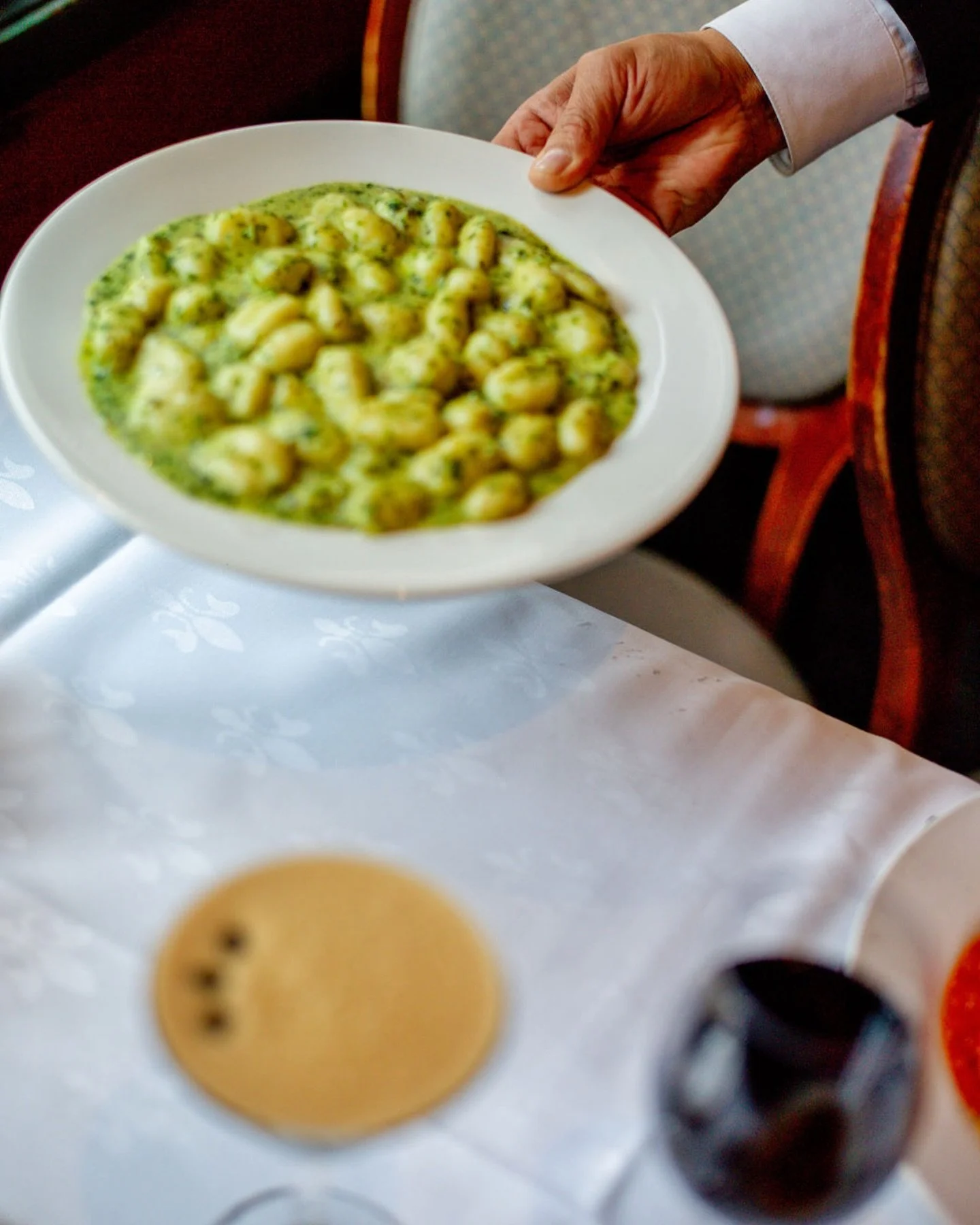 Pesto gnocchi is a must🍝 #isleofcapri #gnocchi #nycfood #italianrestaurant