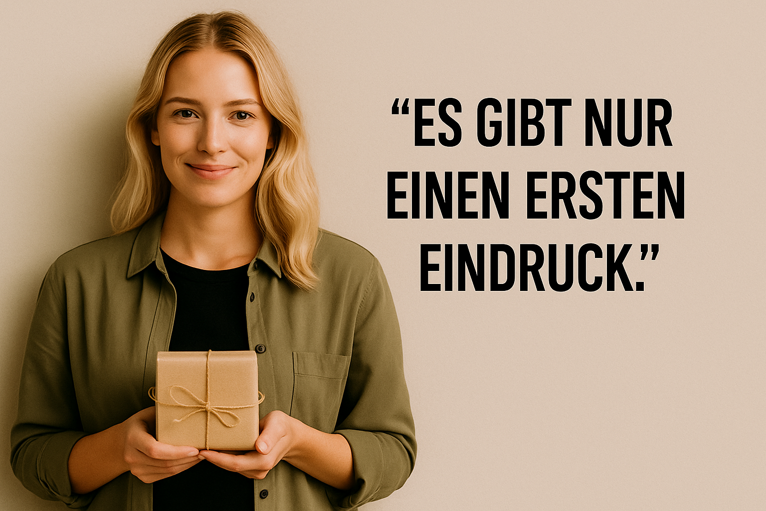 „Es gibt nur einen ersten Eindruck“