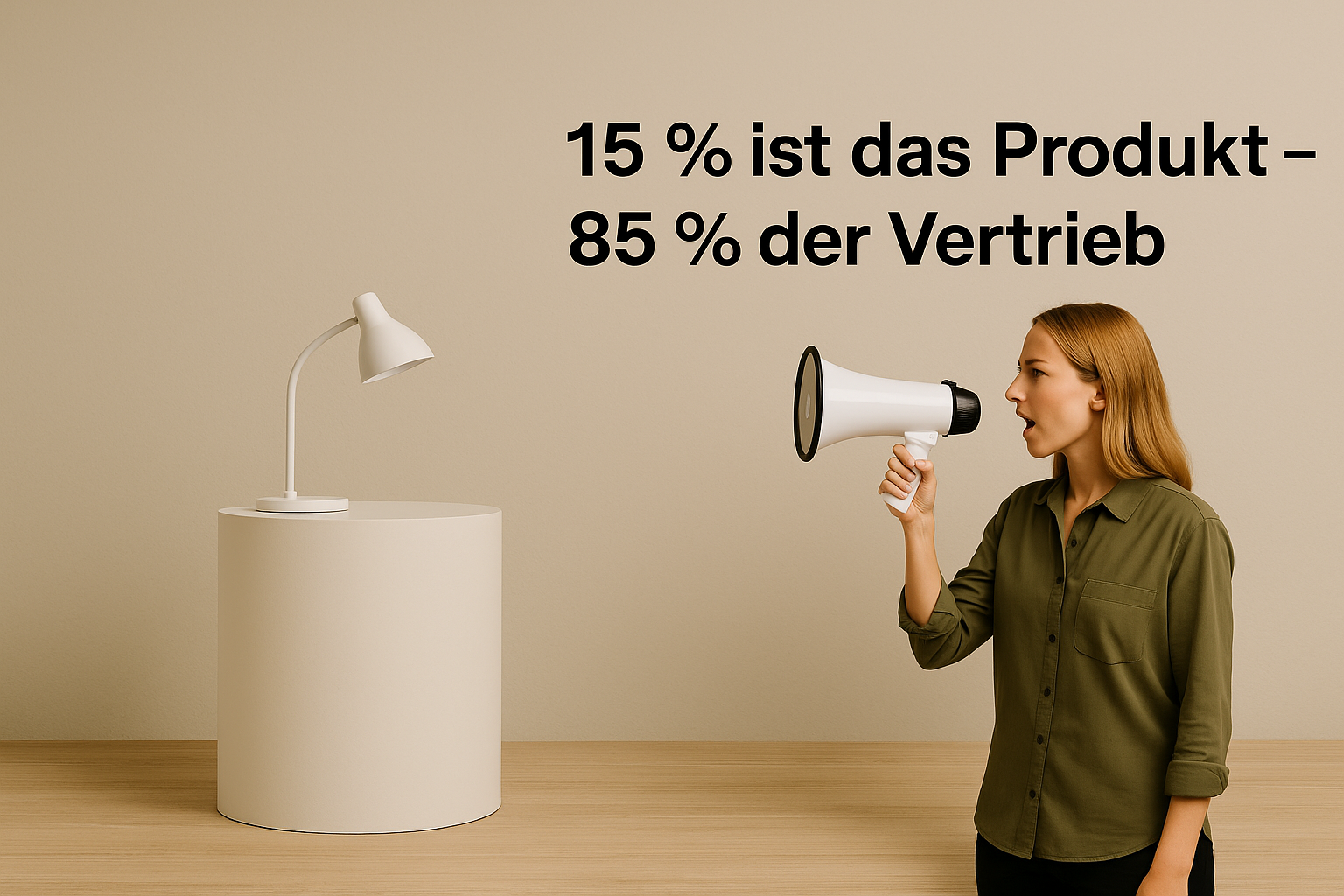 „15 % ist das Produkt – 85 % der Vertrieb“