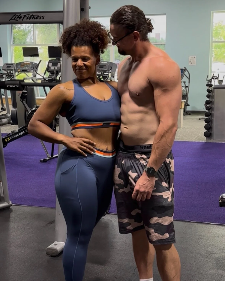Jeremy and Kira training
