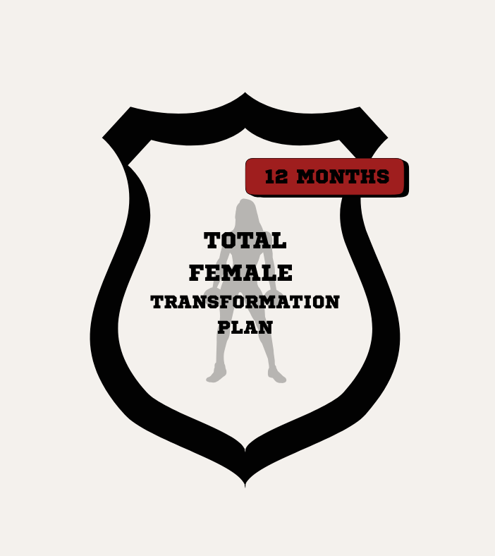 Kira's 1 Year Total Female Transformation Plan