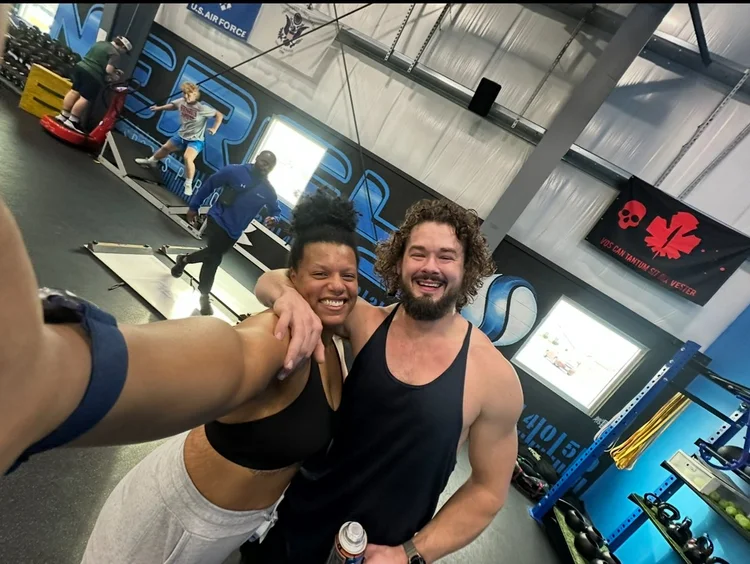 Gym selfie