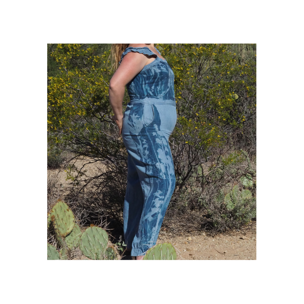 Blue Desert Jumper |  X - Large