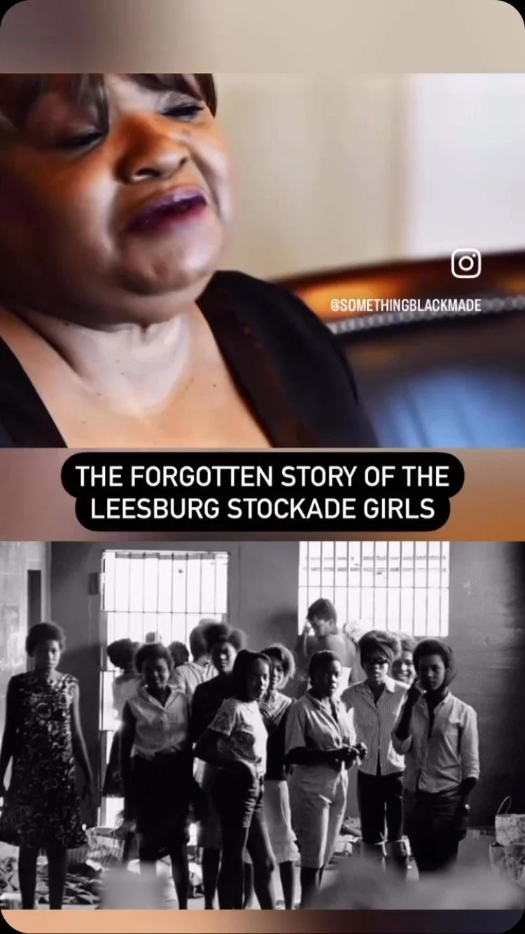 In the summer of 1963, dozens of young Black girls were locked away in a filthy stockade for daring to demand justice.
They were the Leesburg Stockade Girls and their story reminds us: the fight for justice has never been easy… but it has alwa