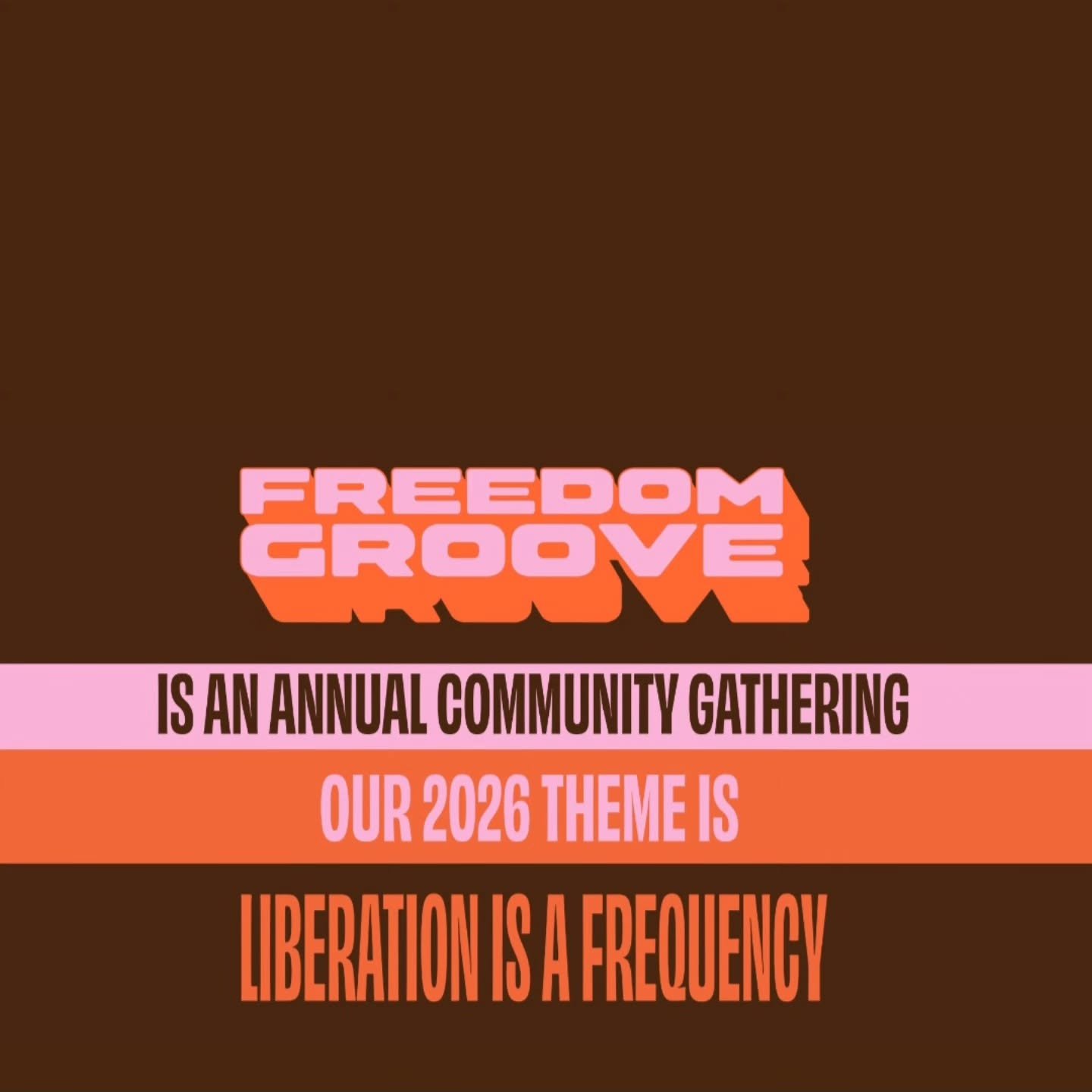 What is Freedom Groove?

Freedom Groove is a multi-day event that brings together local community organizers and socially
engaged artists to strengthen grassroots efforts and foster collaboration across sectors.  There is also a central community el