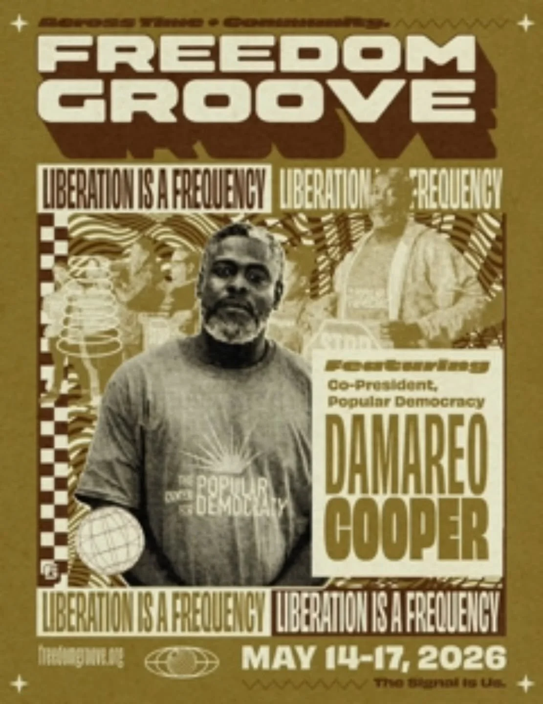 Freedom Groove 2026 is building momentum, and we&rsquo;re honored to welcome DaMareo Cooper as one of this year&rsquo;s featured speakers. ✨

An Ohio-based organizer with more than 15 years of experience in grassroots movements, DaMareo has spent his