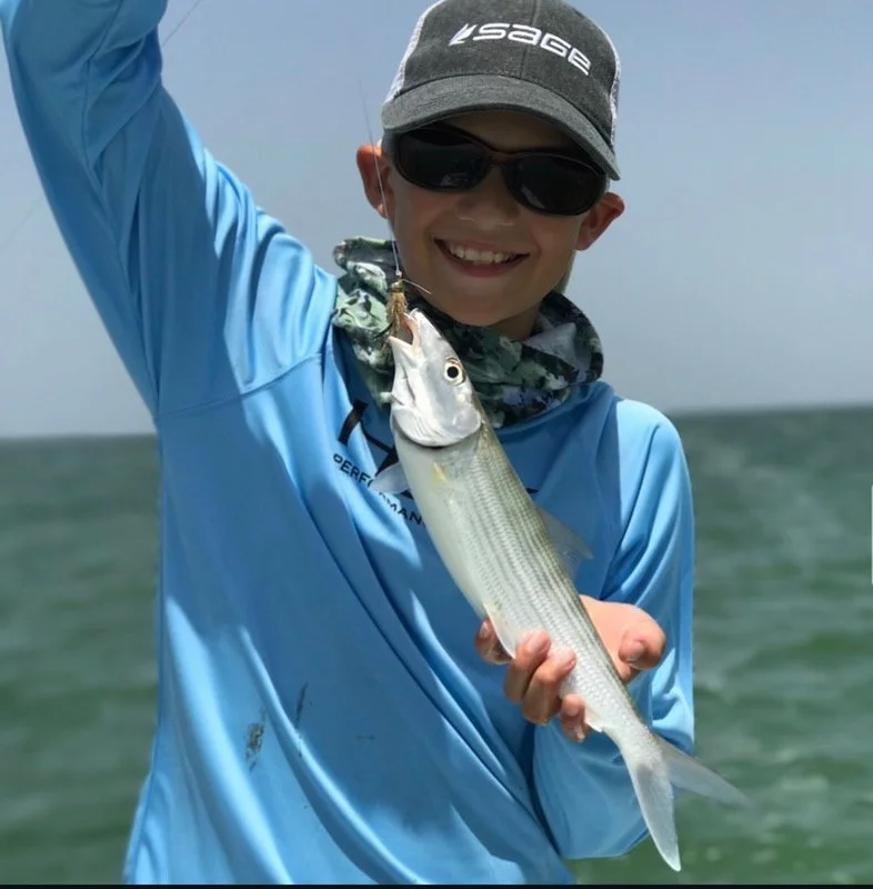 Fly fishing for bonefish in Islamorada, Florida Keys offers exciting shallow water action. Sight fish on the flats for this prized inshore species with expert guided trips in the Everglades and Keys.