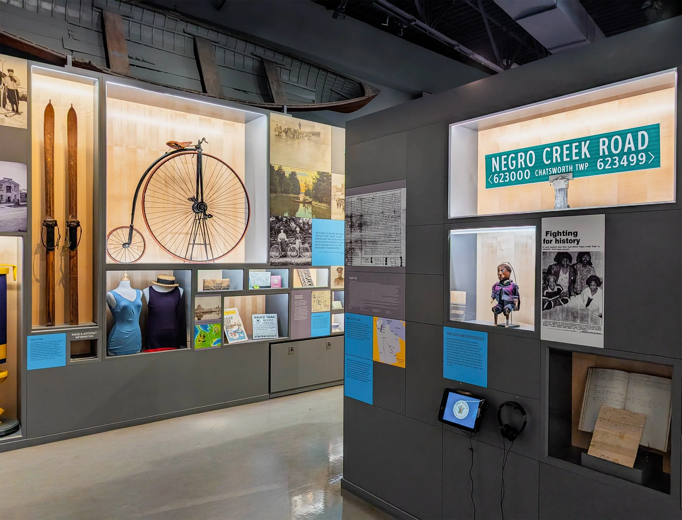 Grey County Gallery at the Grey Roots Museum and Archives.