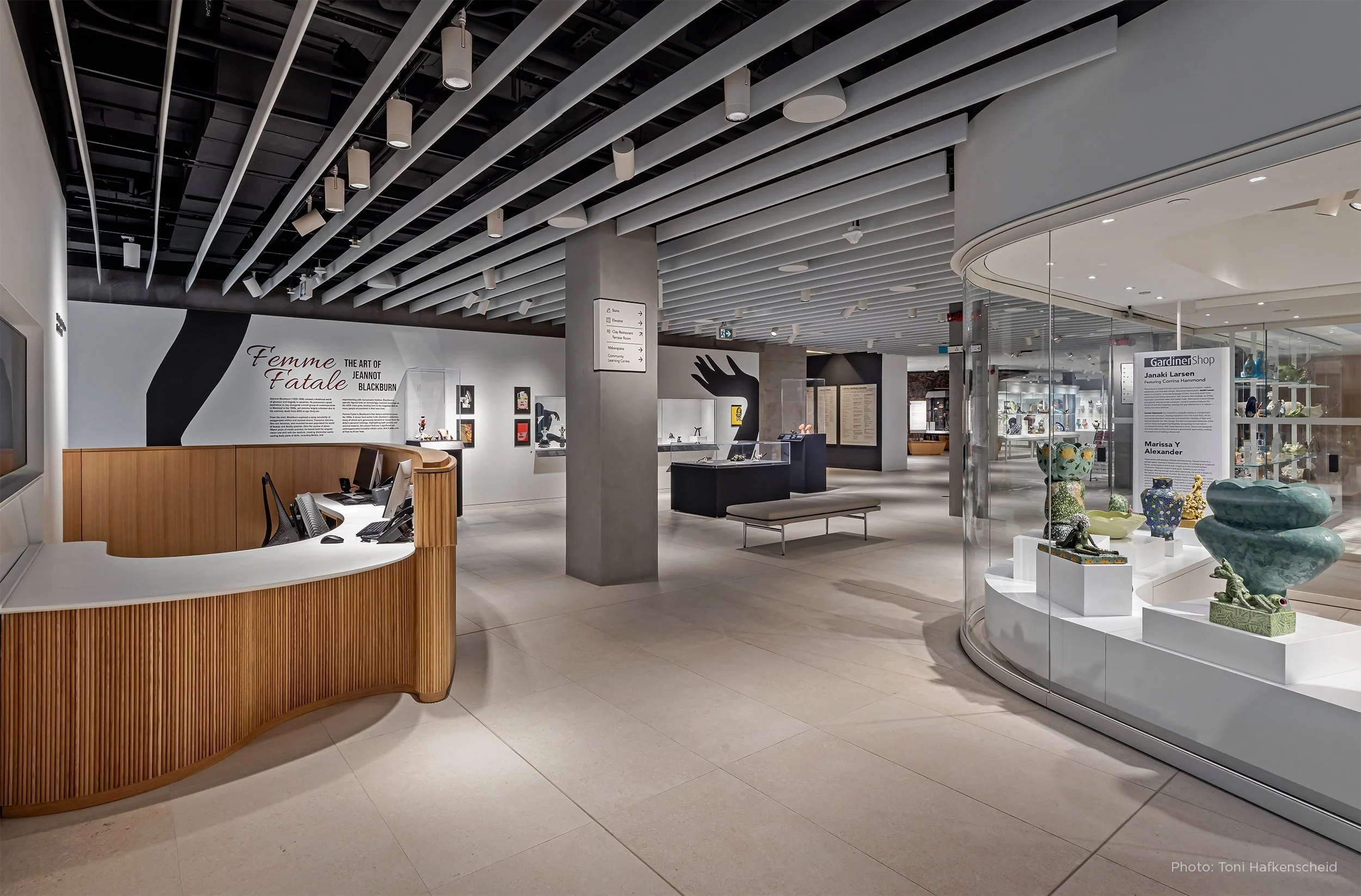 Ground Floor Transformation project at the Gardiner Museum.