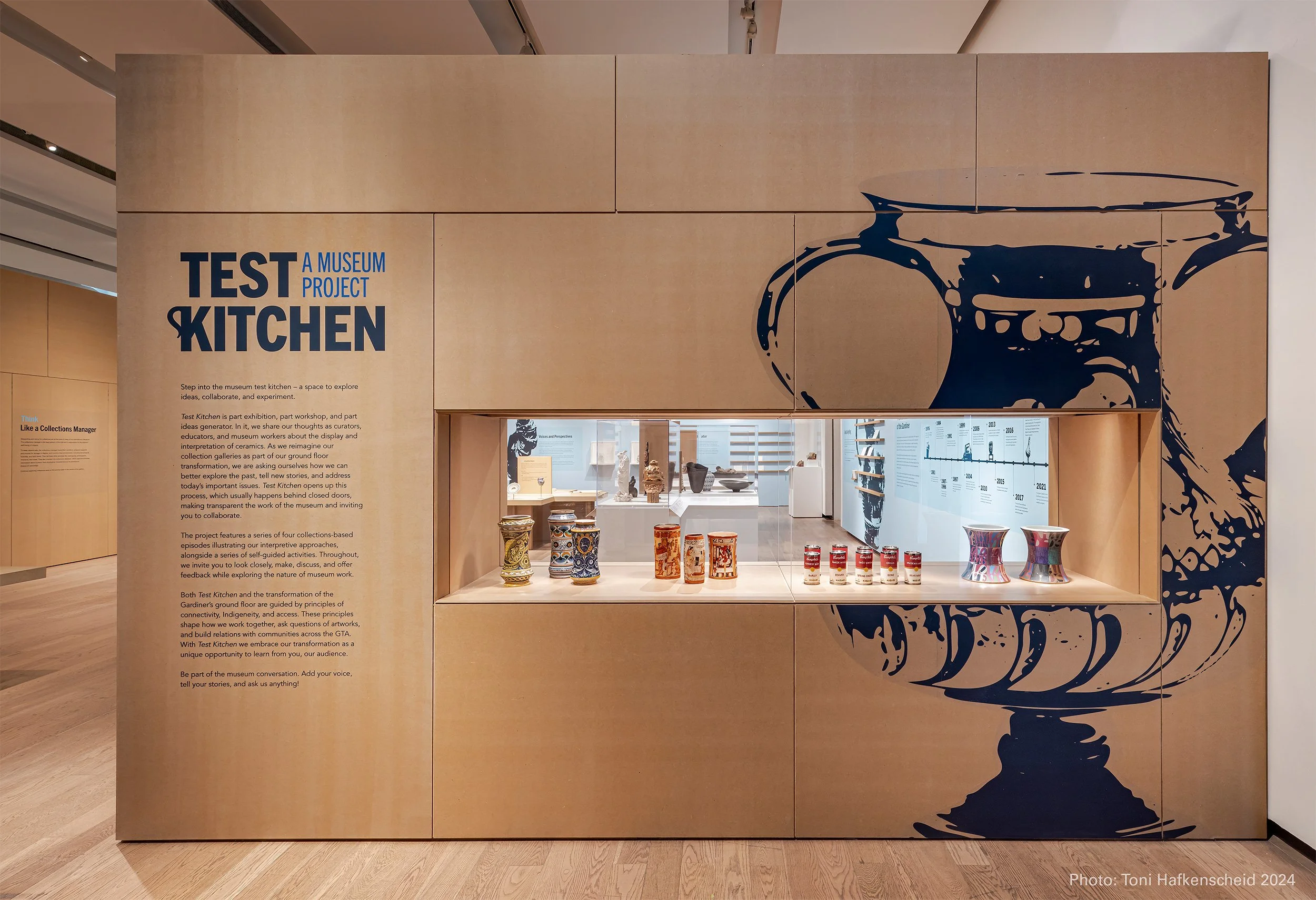 Test Kitchen 
Gardiner Museum, 2025