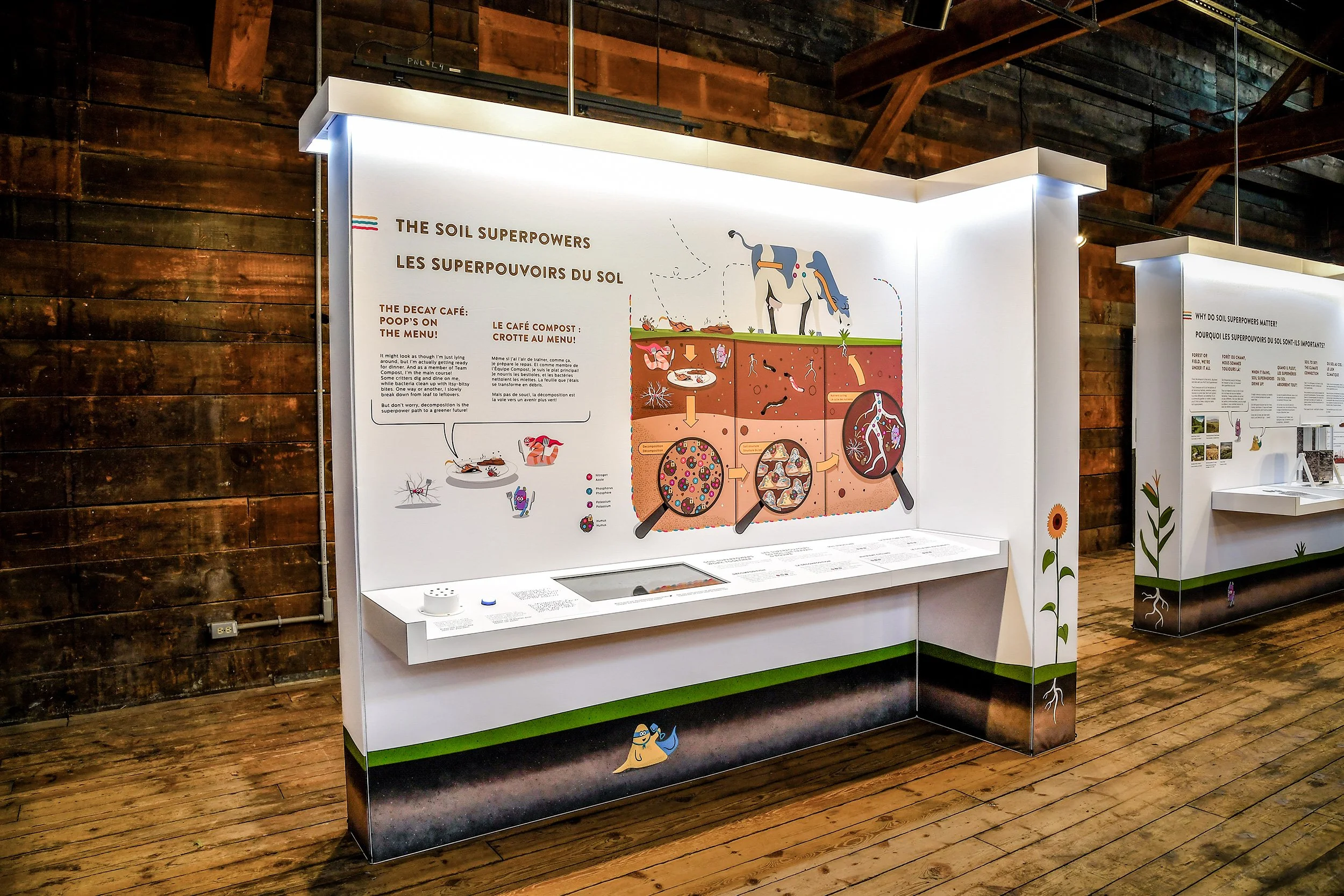 Soil Superheroes 
Canadian Agriculture and Food Museum, 2021