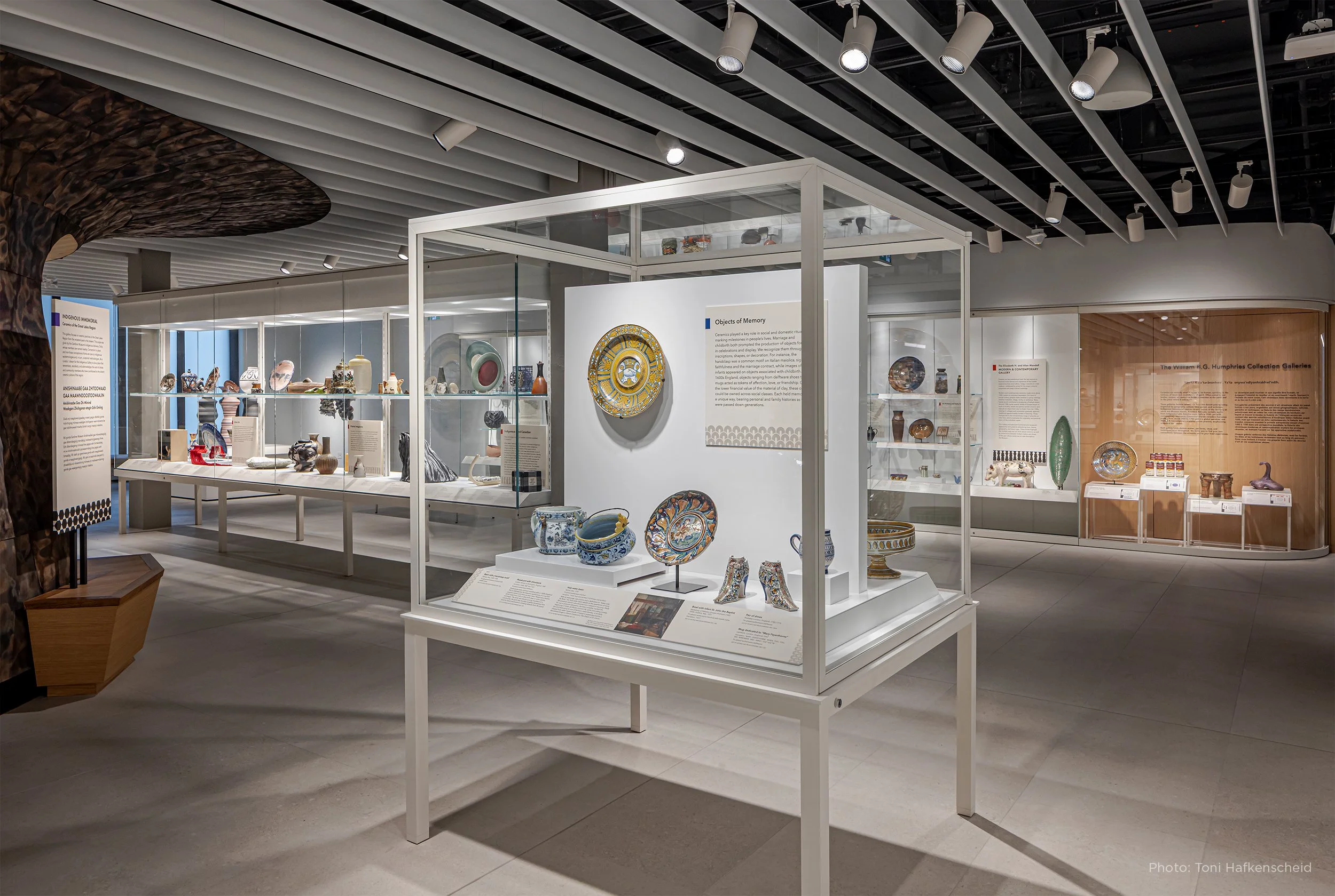 Ground Floor Transformation project at the Gardiner Museum.