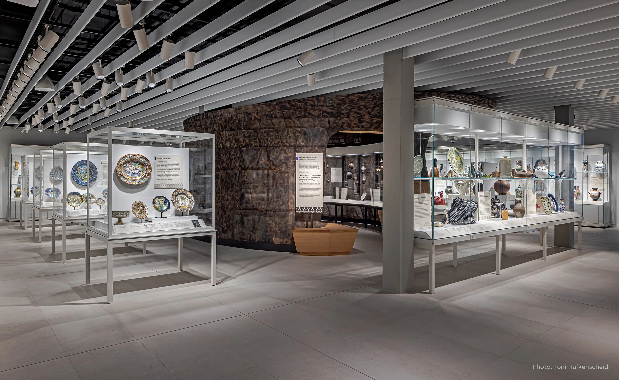Ground Floor Transformation project at the Gardiner Museum.
