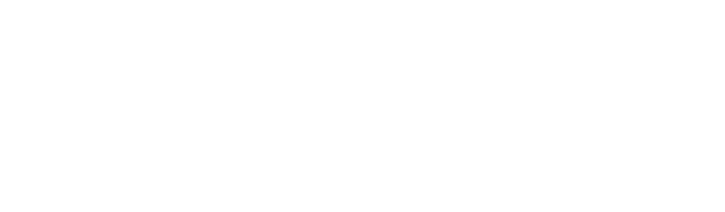 Black banner with a decorative white leafy border