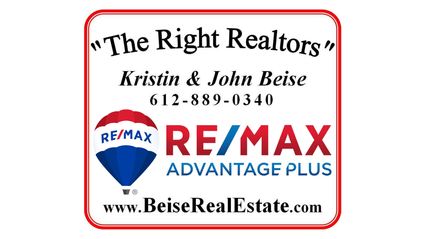 Kristin and John Beise, The Right Realtors at RE/MAX Advantage Plus