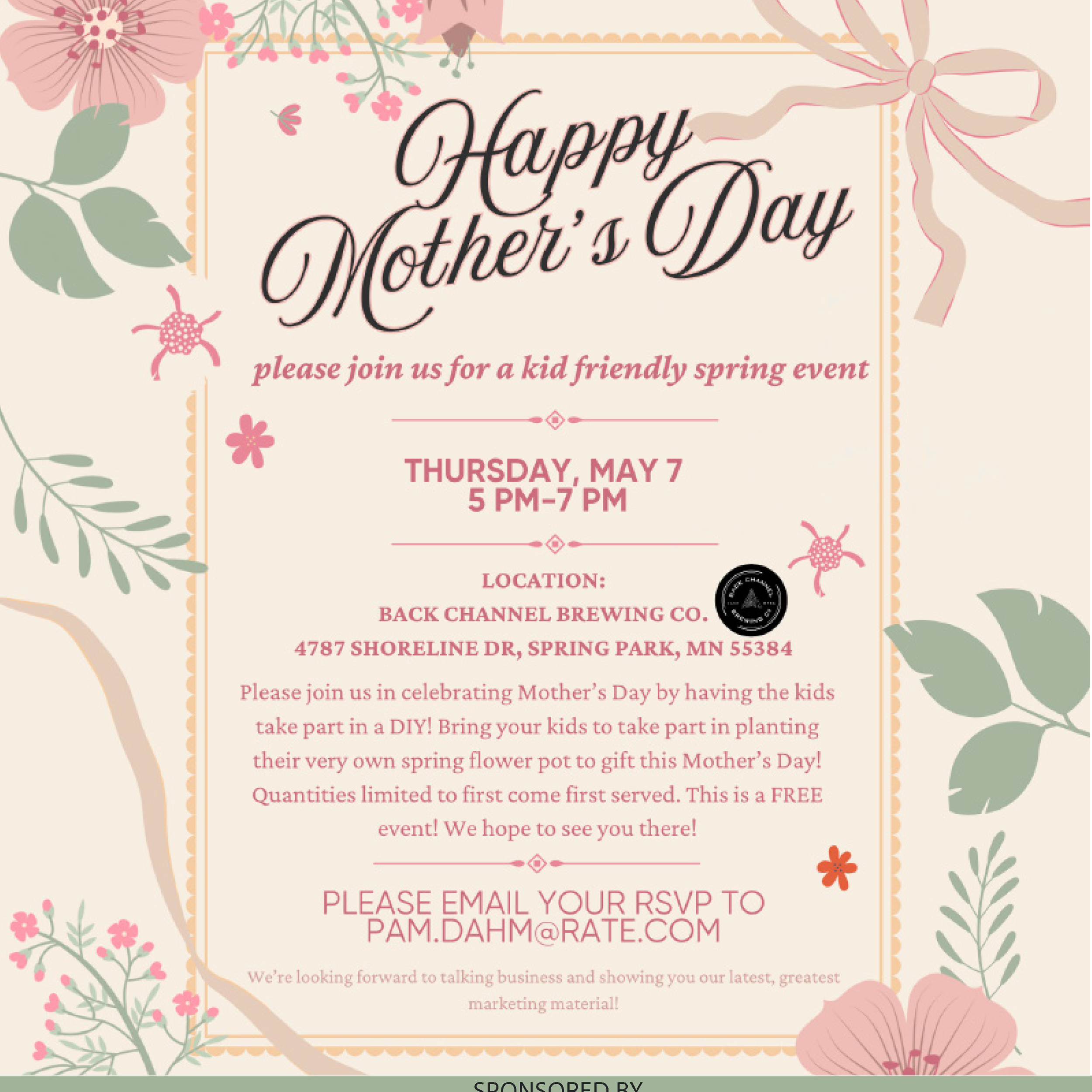 Free DIY Mother's Day Planting Gift