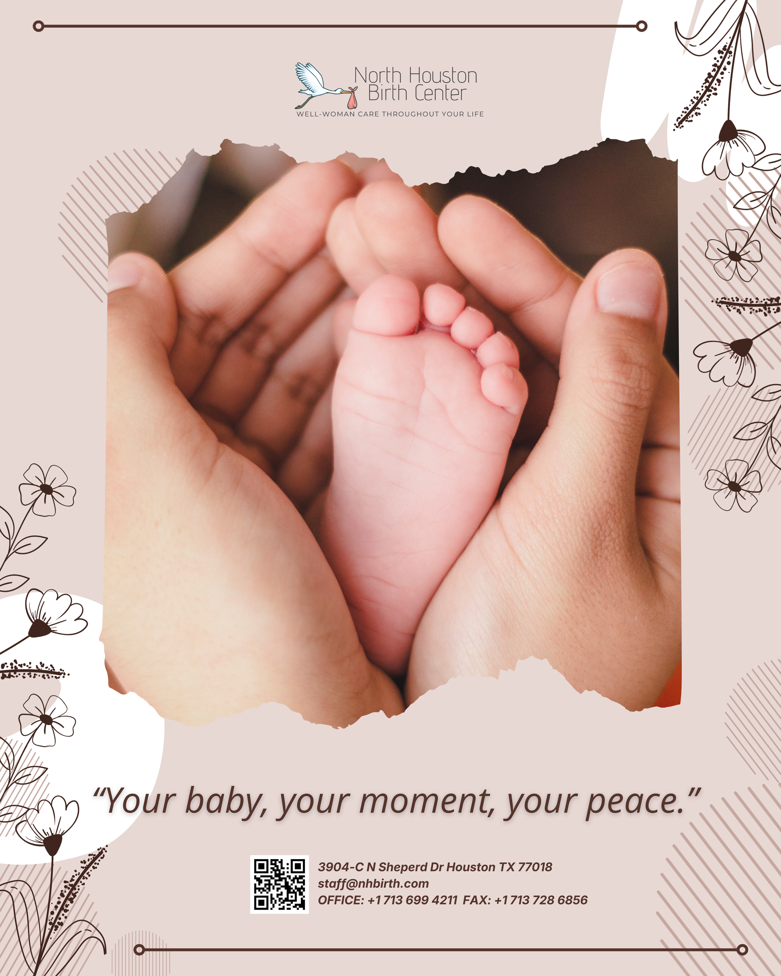 🤍 Your baby. Your moment. Your peace. 🤍