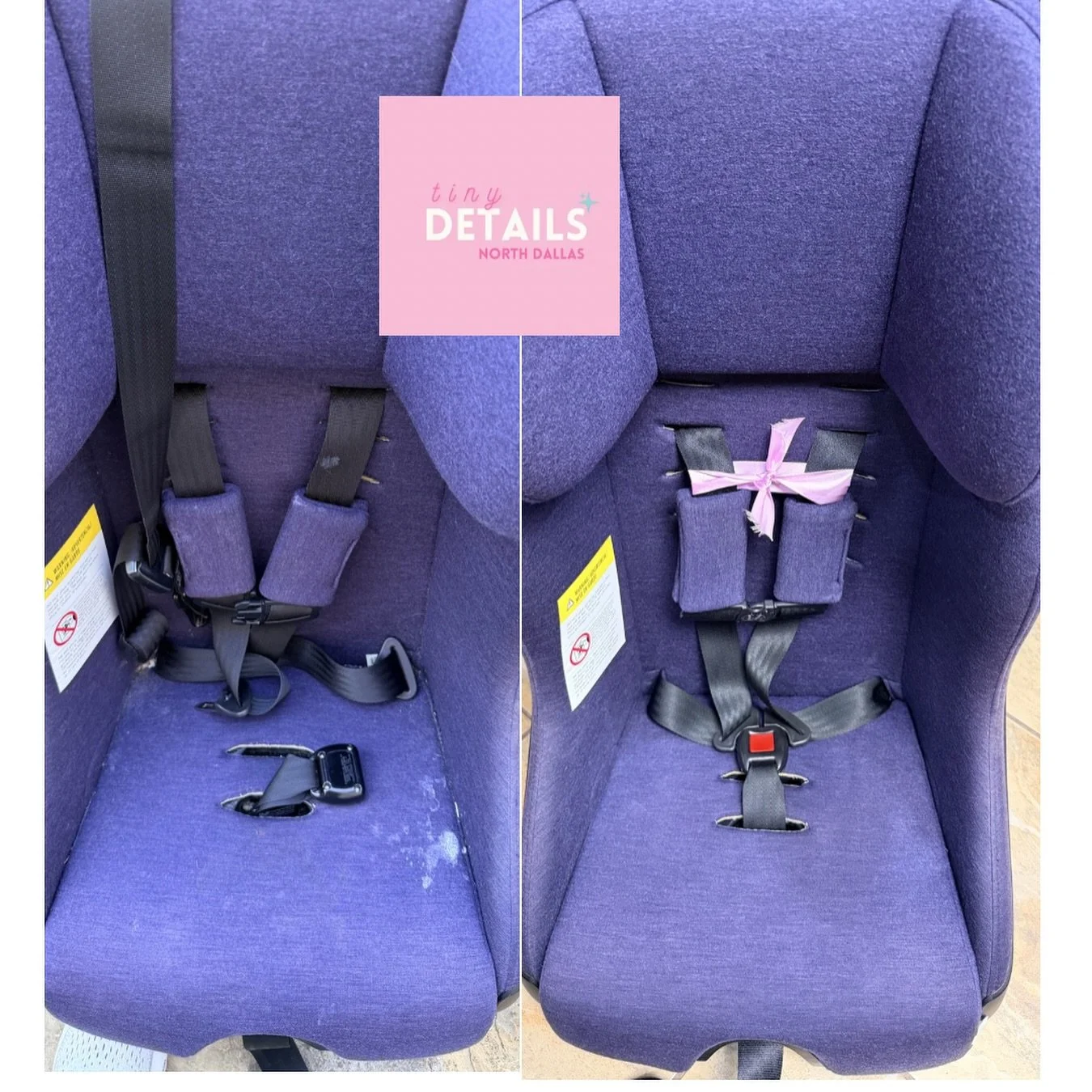 Another successful cleaning!! 

Let us clean your seats. We always follow the manual and use Non-Toxic products. 

A deep clean for your sweet little&rsquo;s safety. 

Book your cleaning today! 

#carseatcleaning #cleaning #carseat #carseatsafety