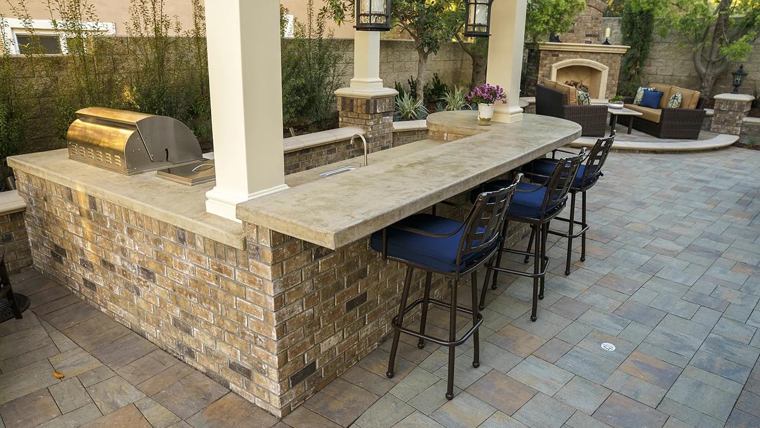 Polished, Poured-in-Place Concrete for a BBQ Countertop: Is This the Right Product for You?