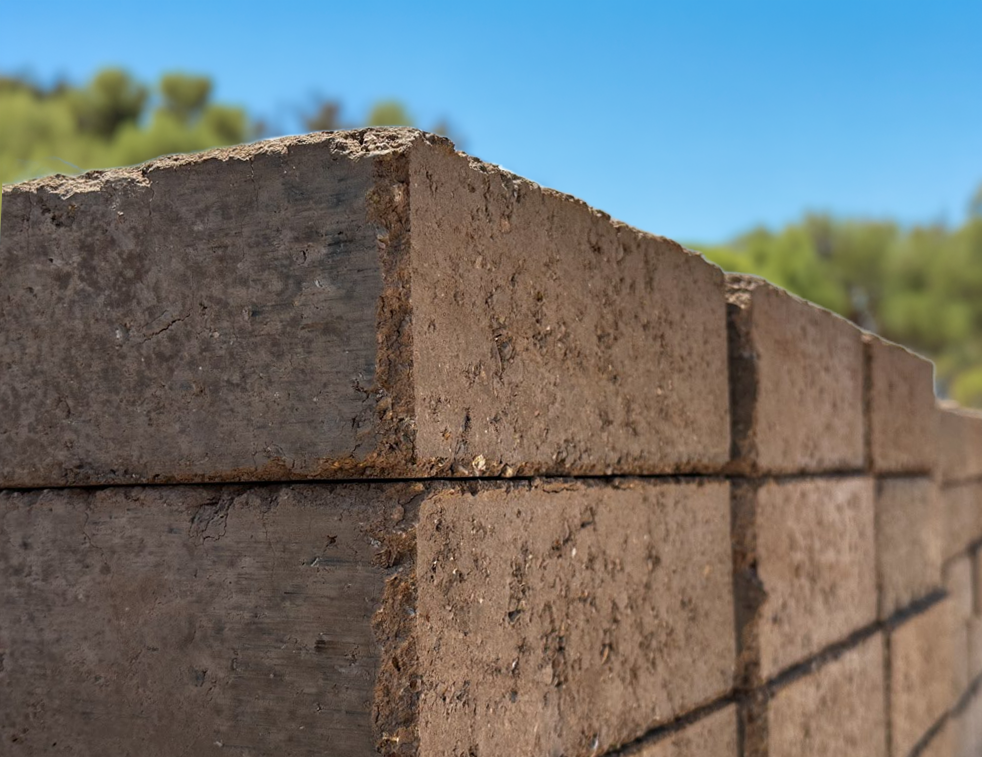 SCEB Adobe Blocks Wall