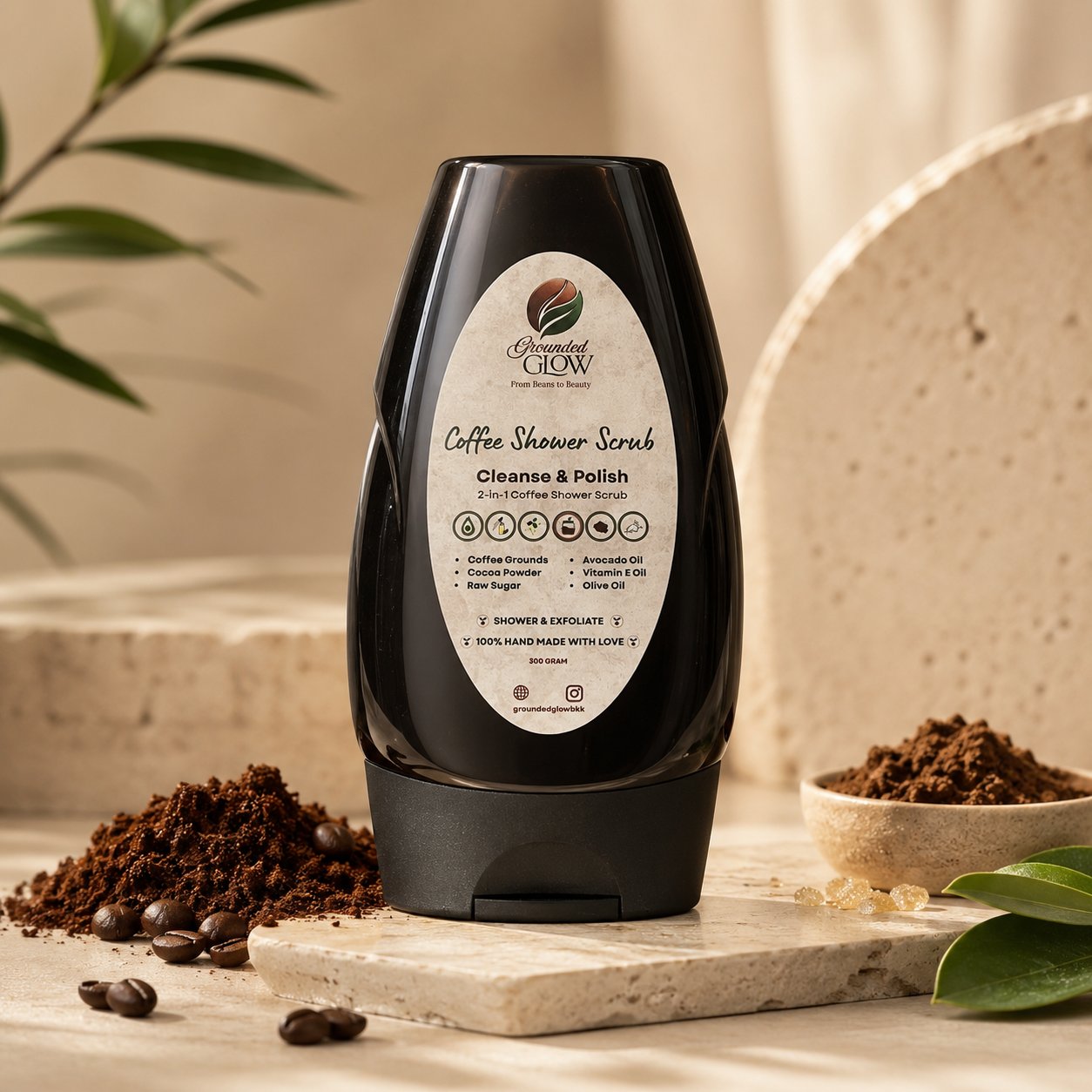 2-in-1 Shower & Body Scrub
