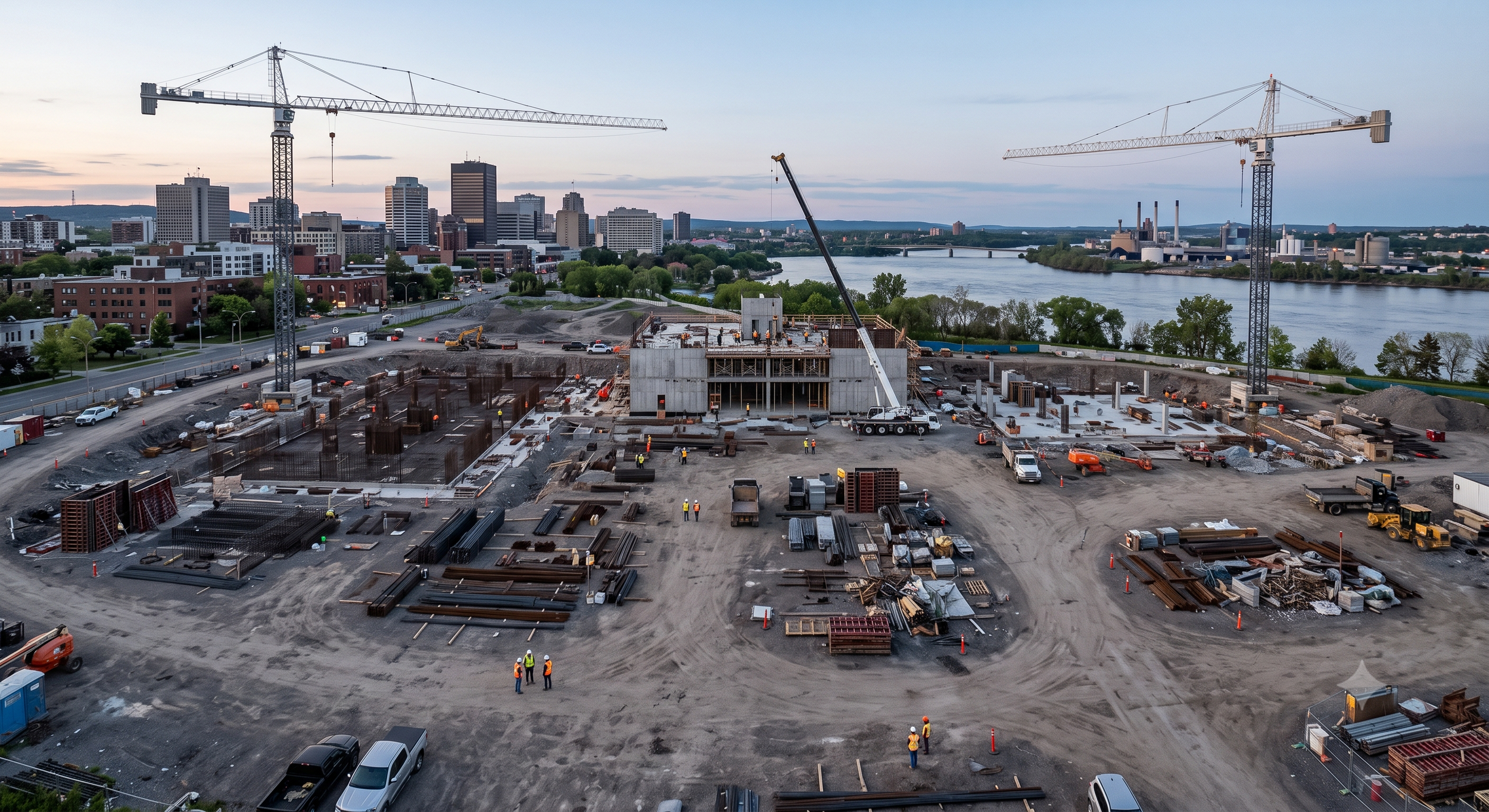 La construction au Québec atteint 216 millions d'heures en 2025 — ce que ça change pour les estimateurs en 2026