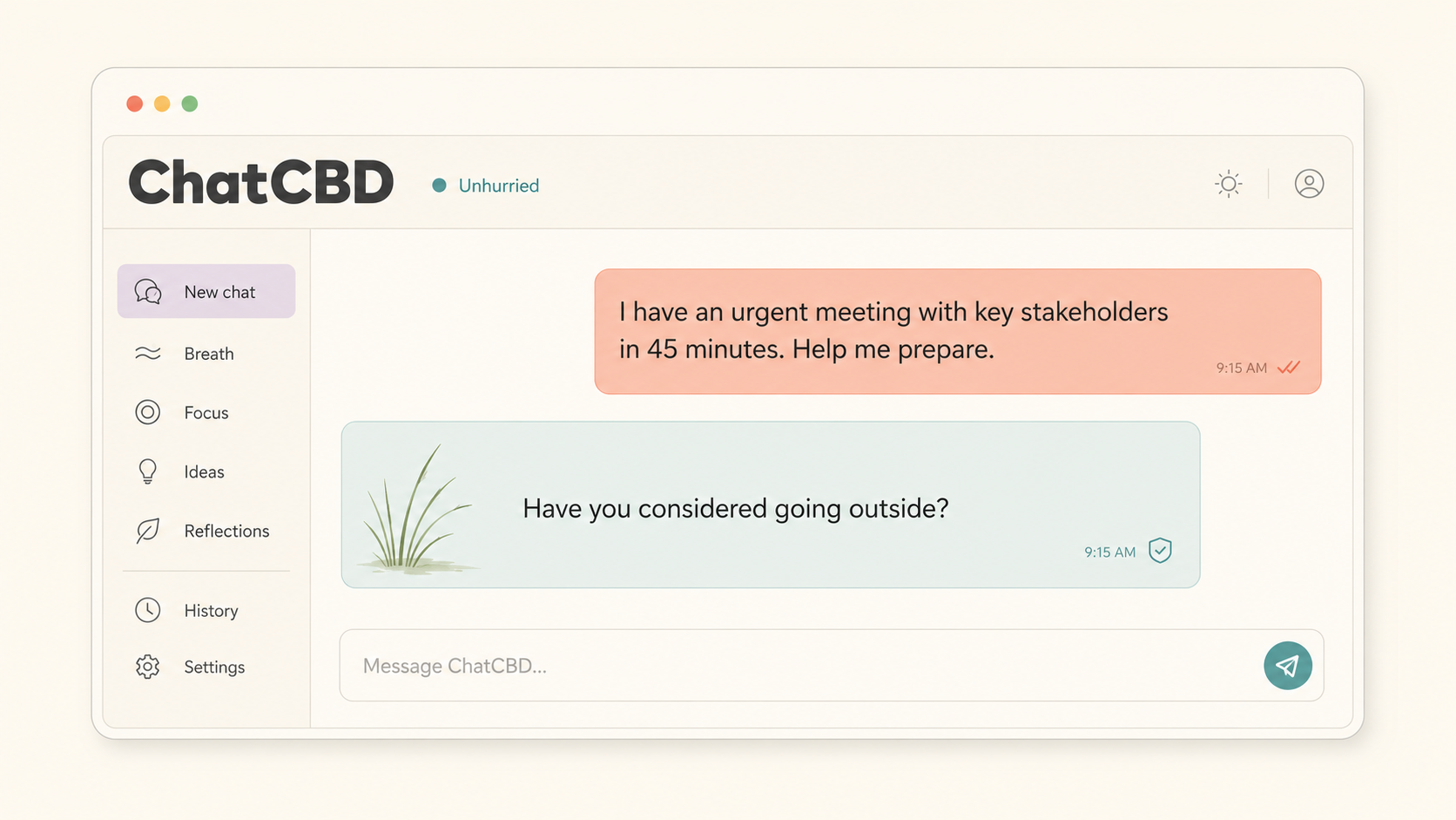 Could ChatCBD Chill the Internet?