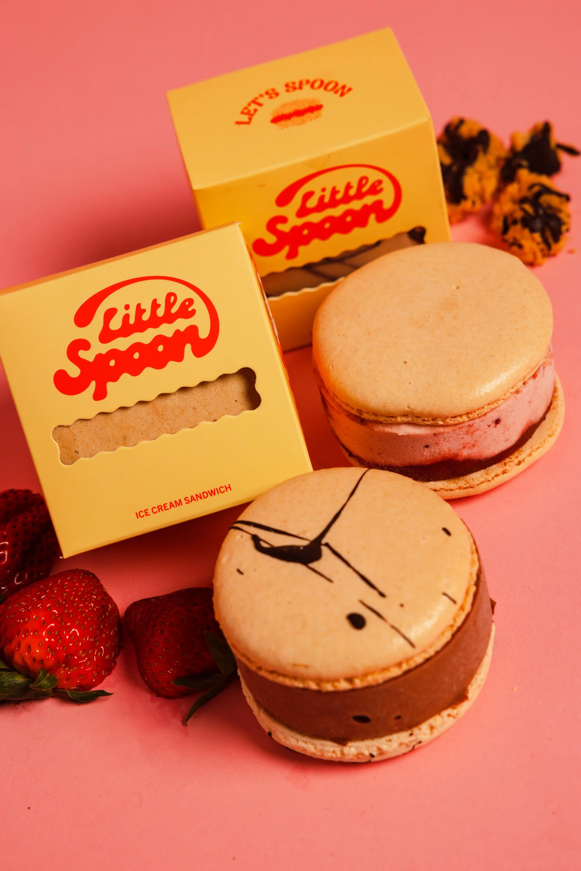 Macaron Ice Cream Sandwich
