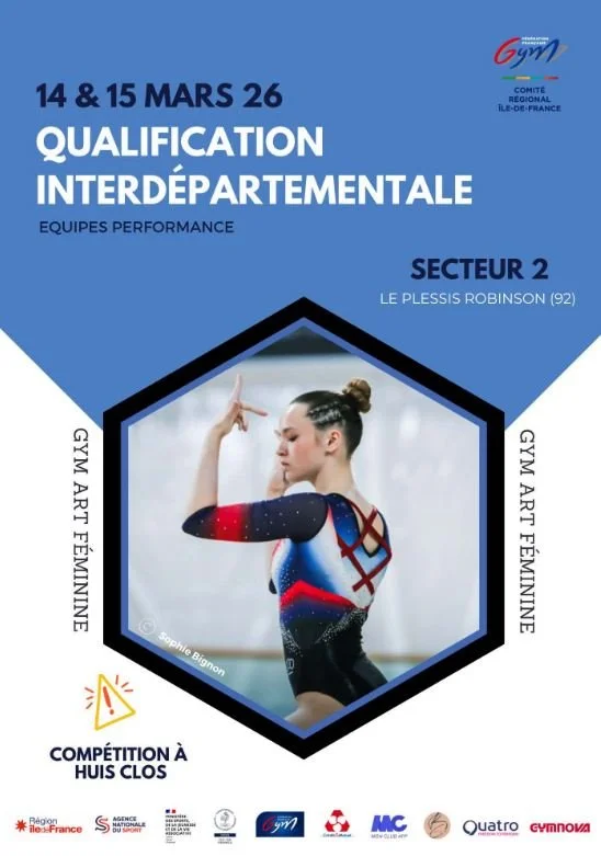GAF - Compétition qualifictive interdépartementale - Plessis R. (92) - 15/03/26