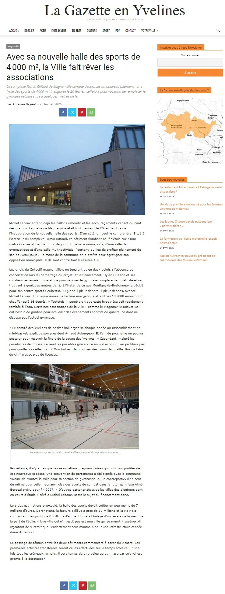 HALLE DES SPORTS - 26/02/26