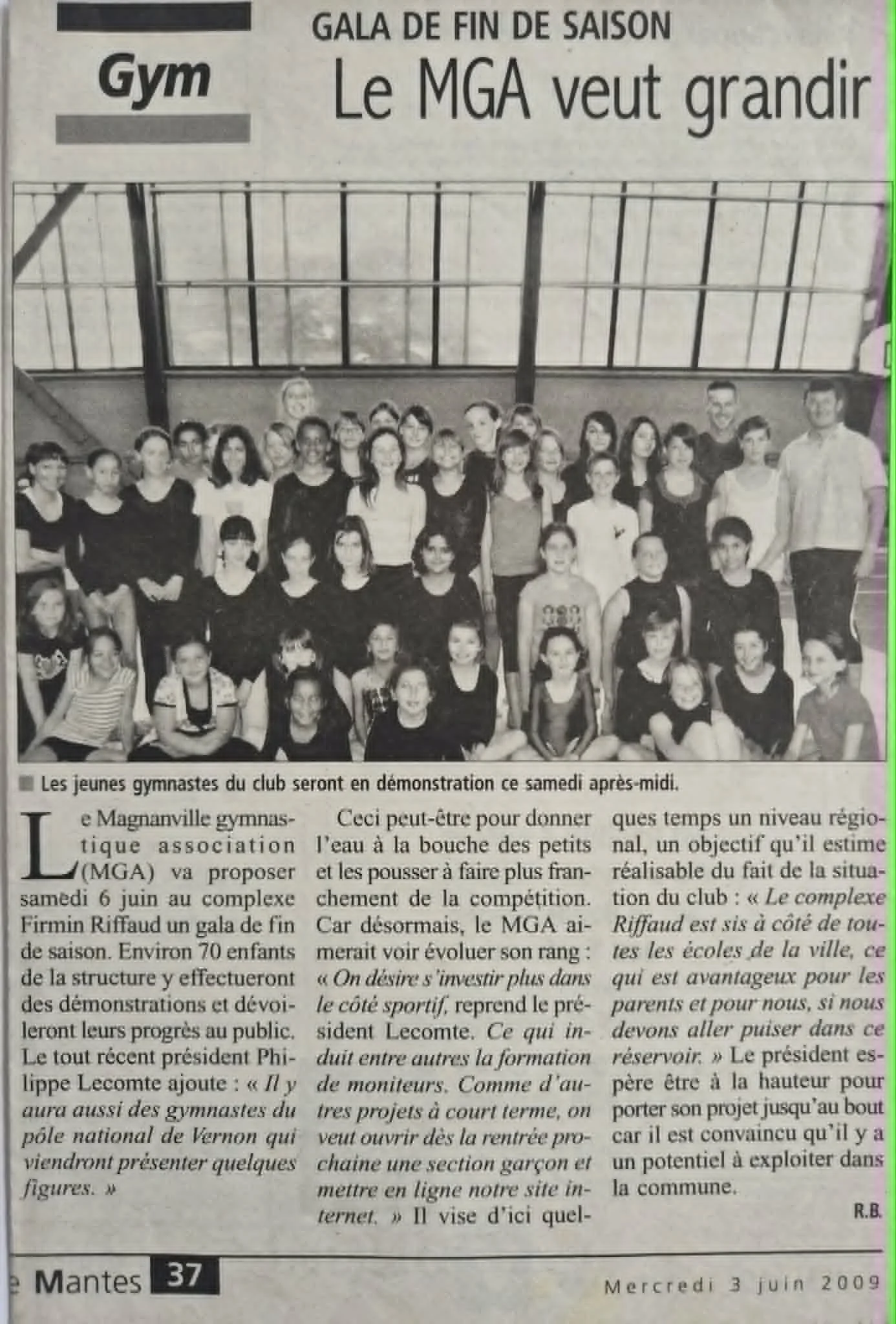 MGA VEUT GRANDIR - 03/06/09
