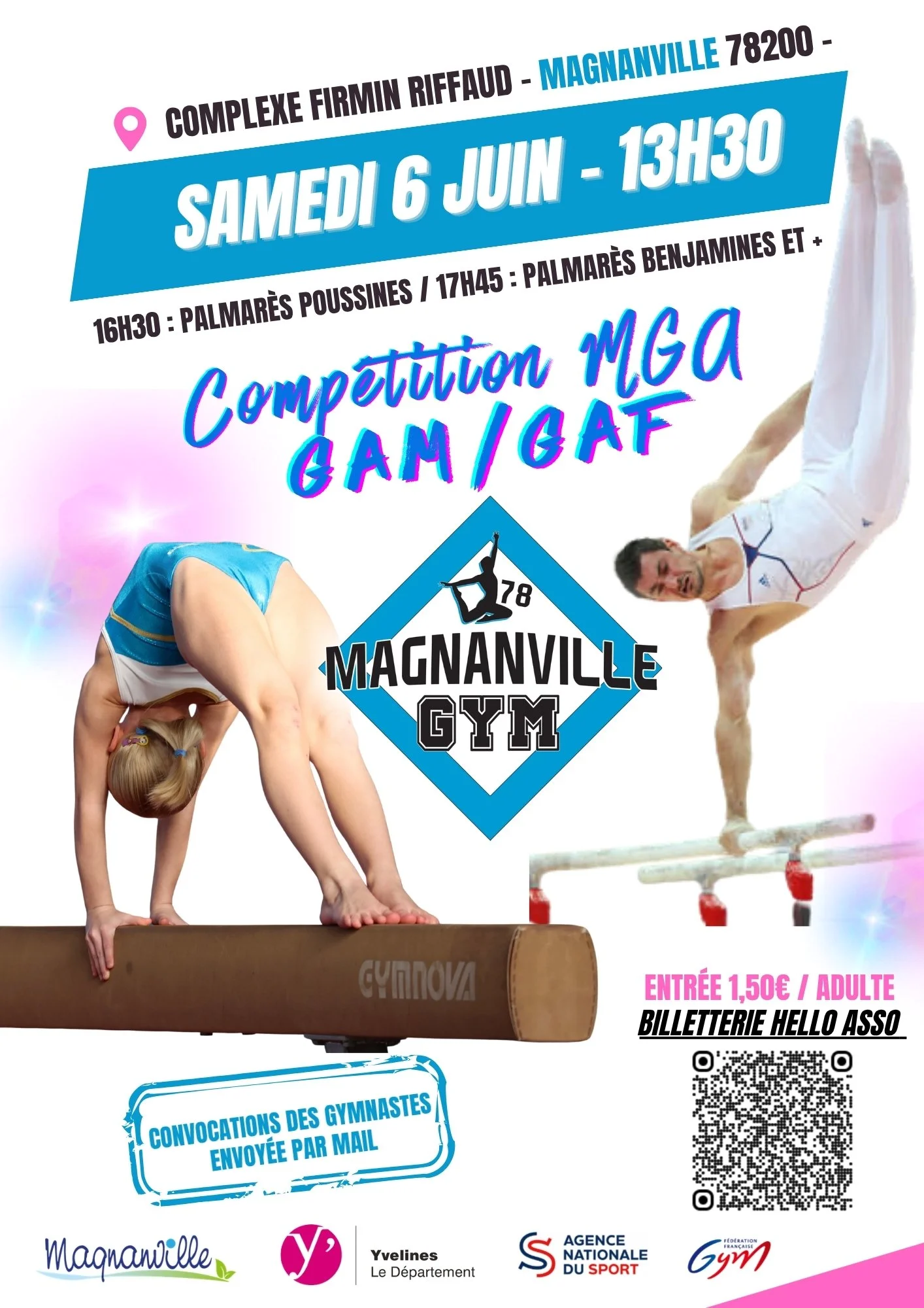 RESULTATS : Compétition interne TUM/GAM/GAF (06/06/2026)