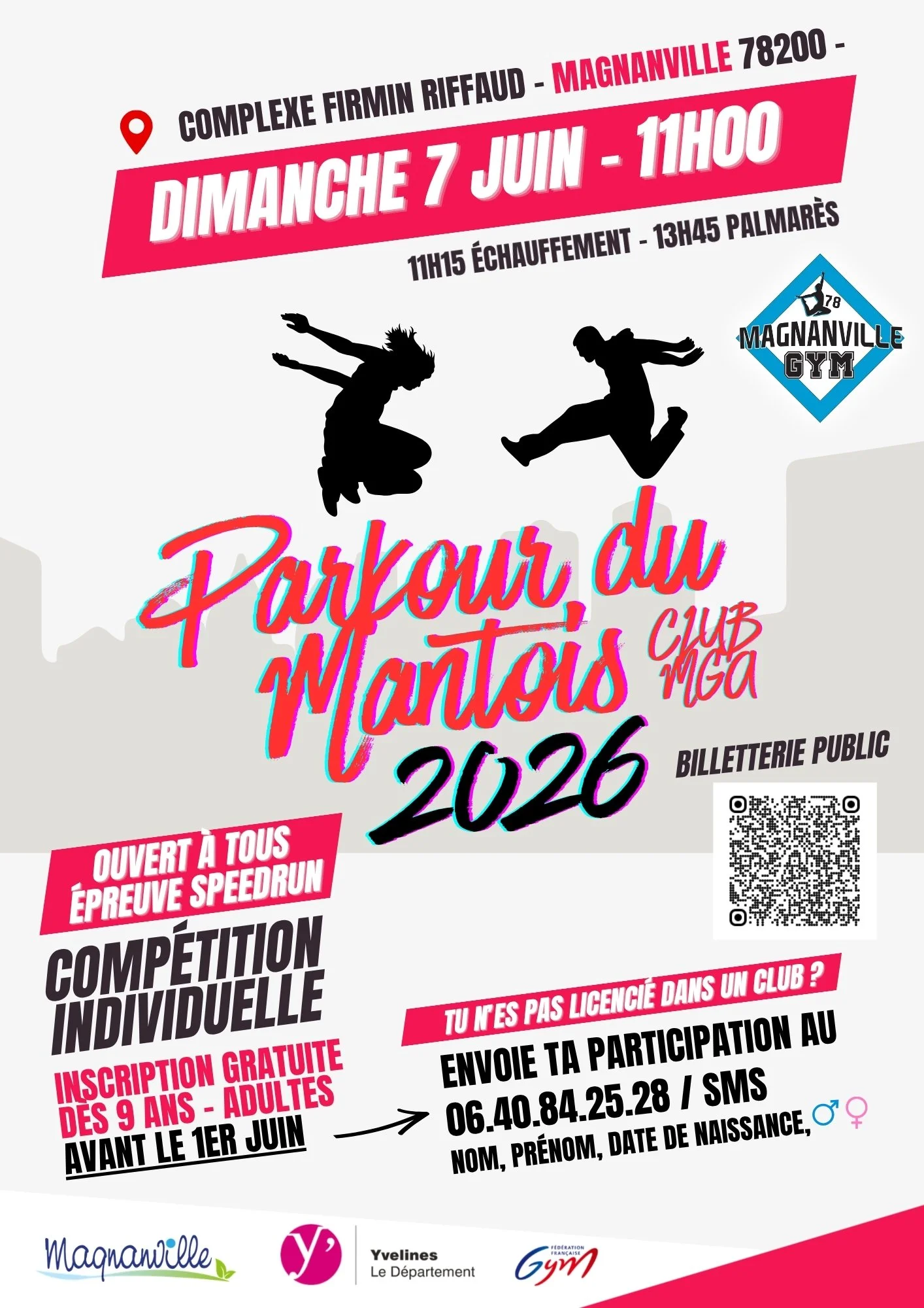RESULTATS : PARKOUR DU MANTOIS (07/06/26)