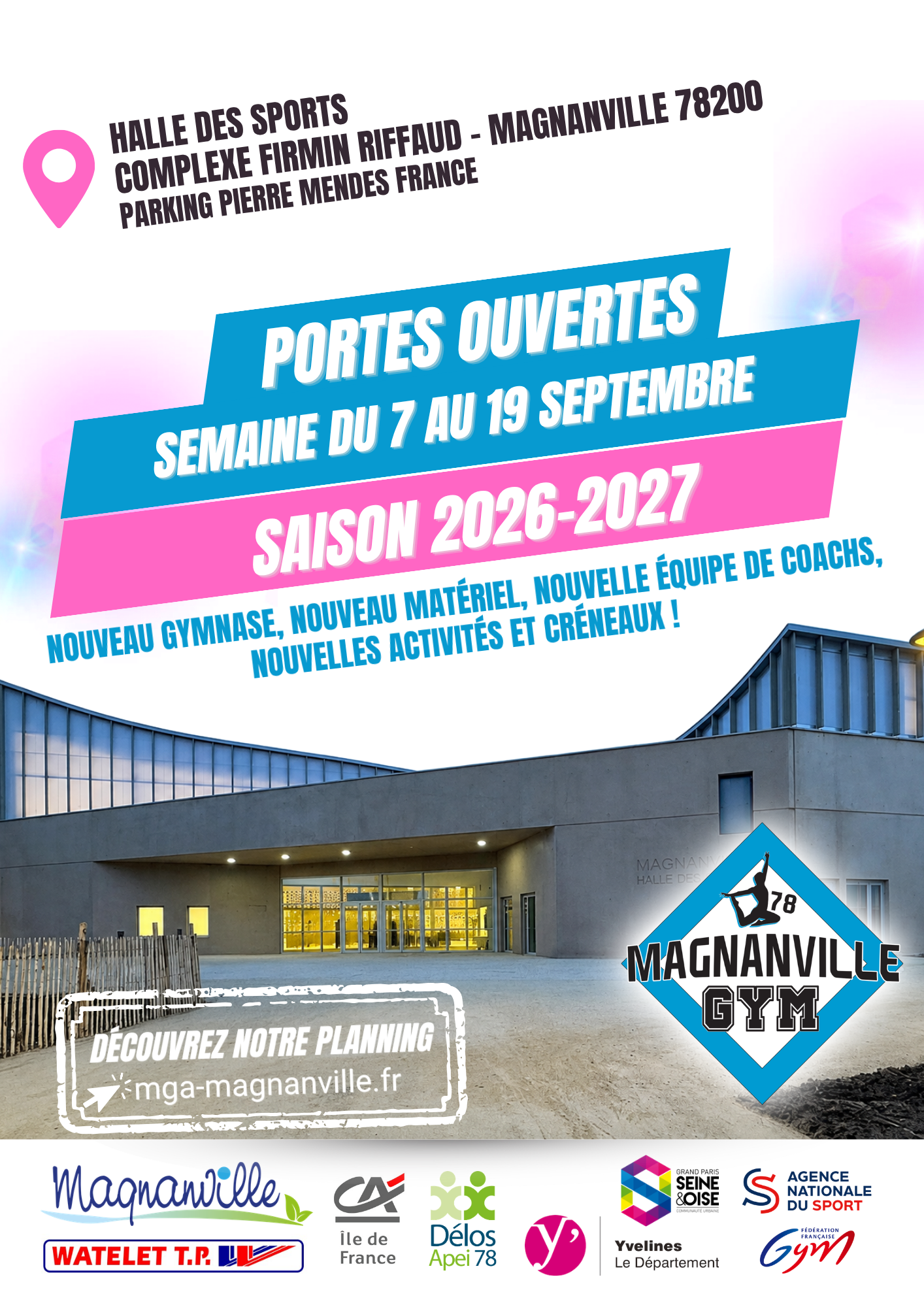 Portes-Ouvertes du 7 au 19 Septembre 2026