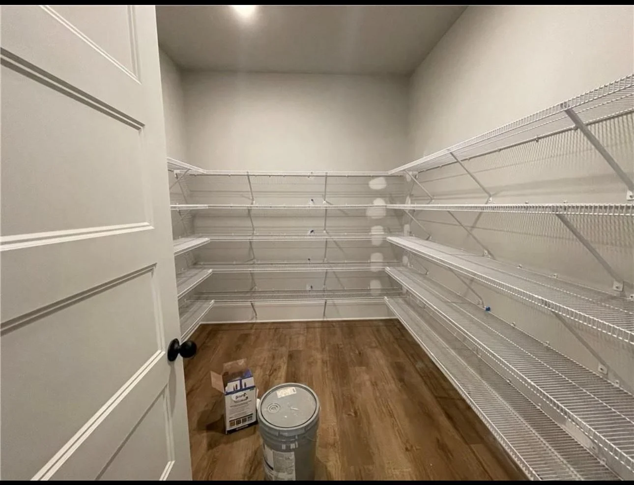 From builder grade pantry...