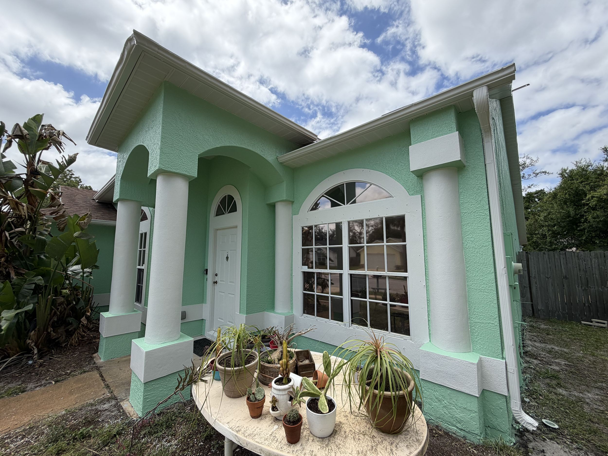 Exterior repaint in Eau Gallie, FL