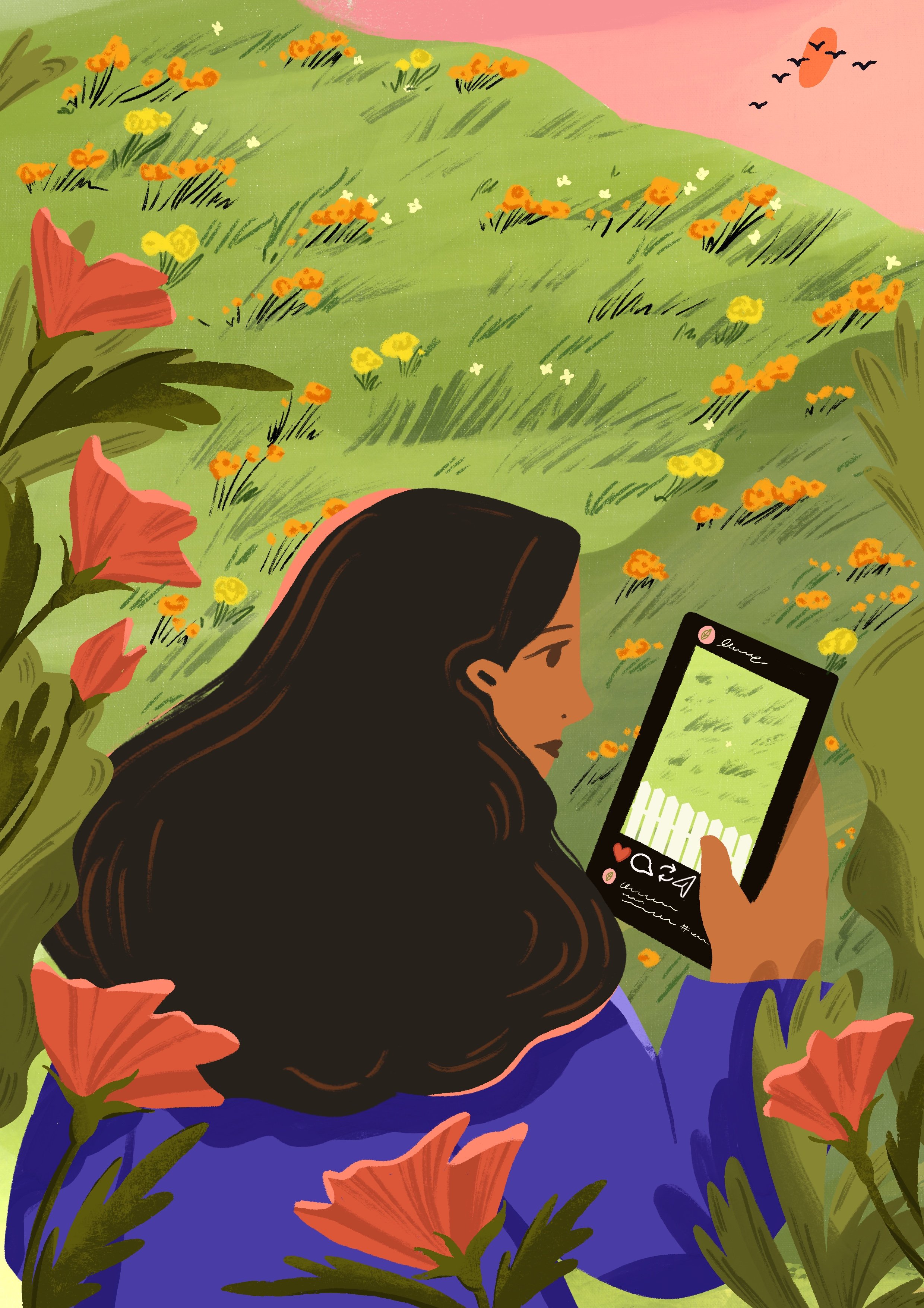 The grass is always greener on the other side