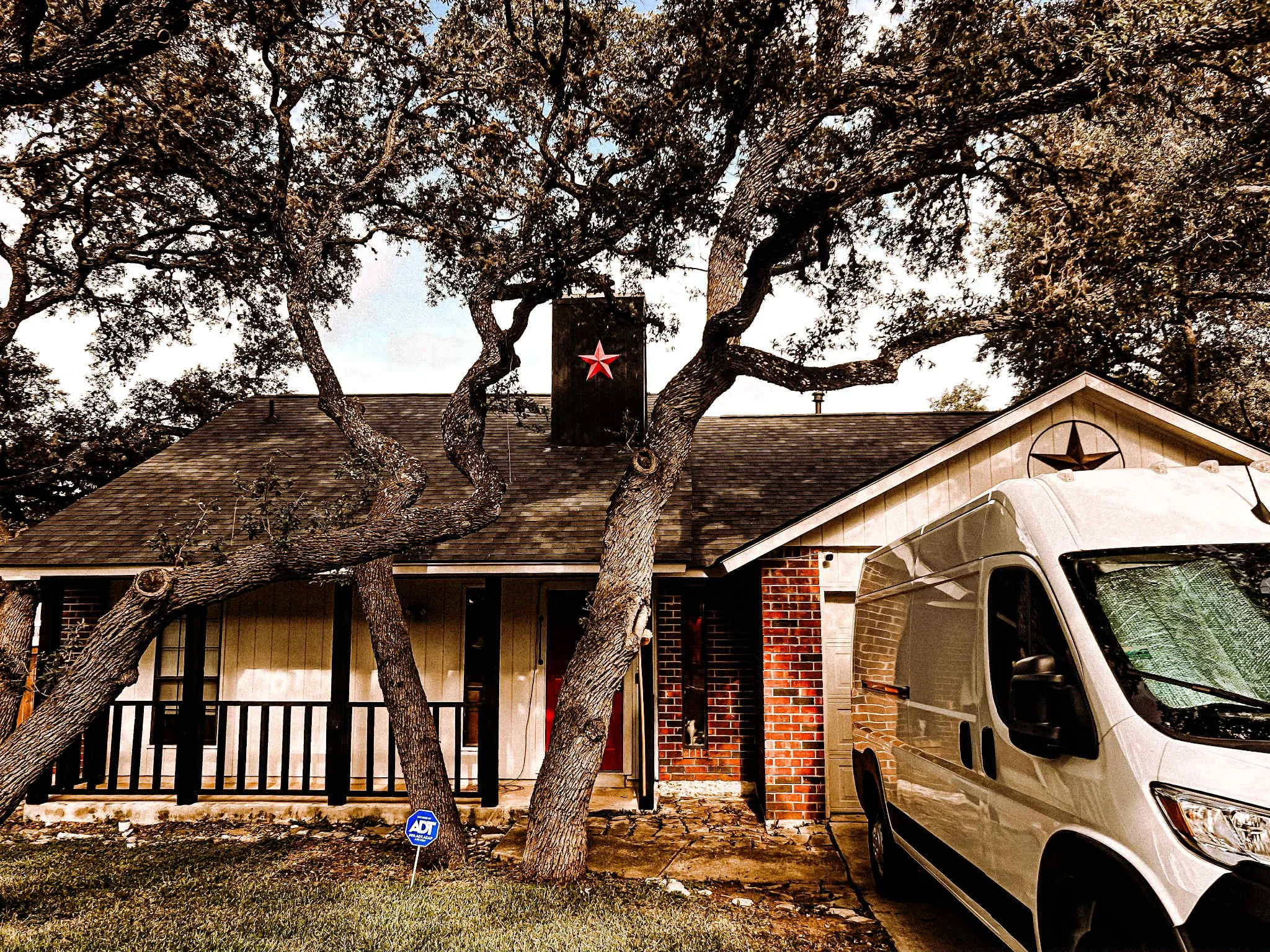 Full shingle roof replacement through insurance in San Antonio, TX.