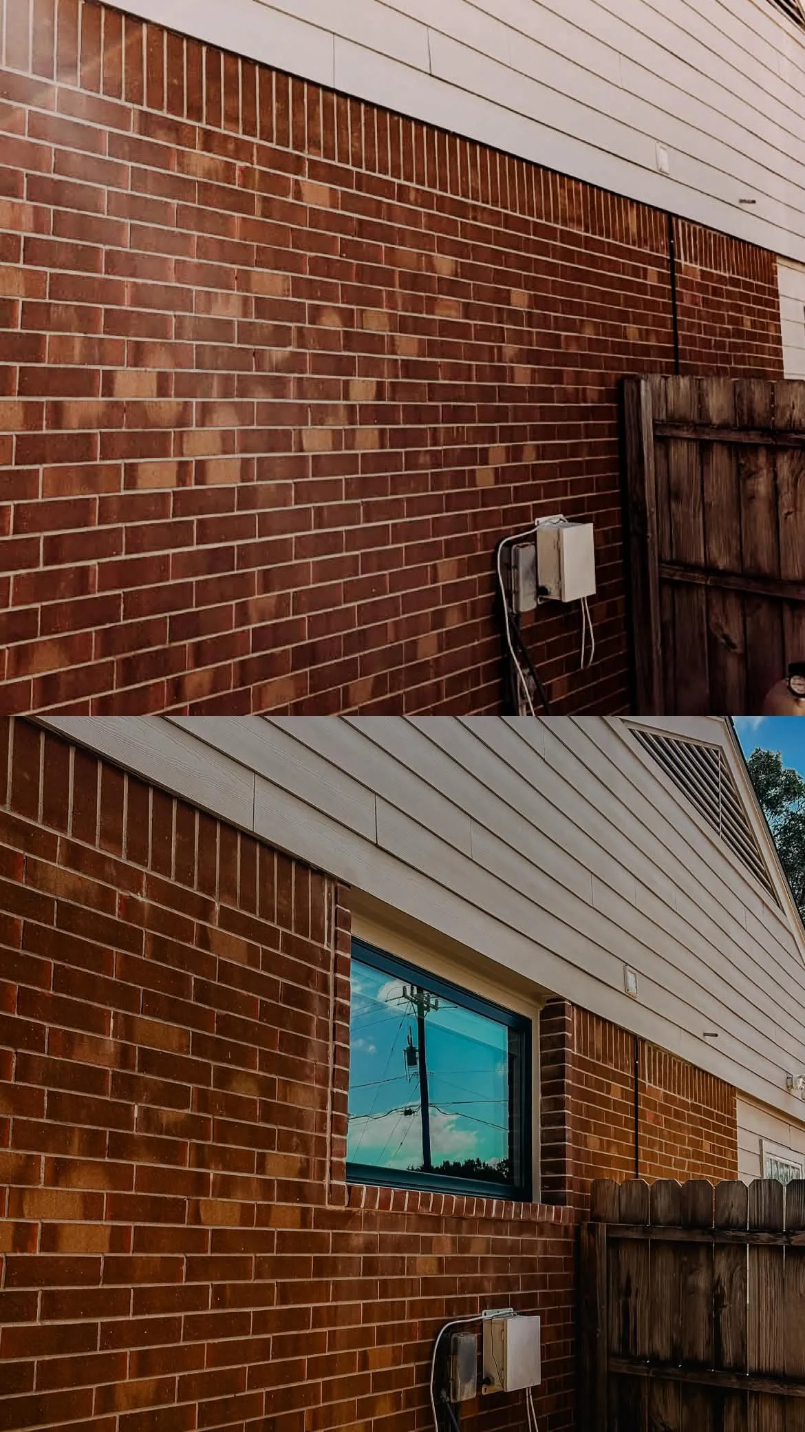 new window and brick work in San Antonio TX