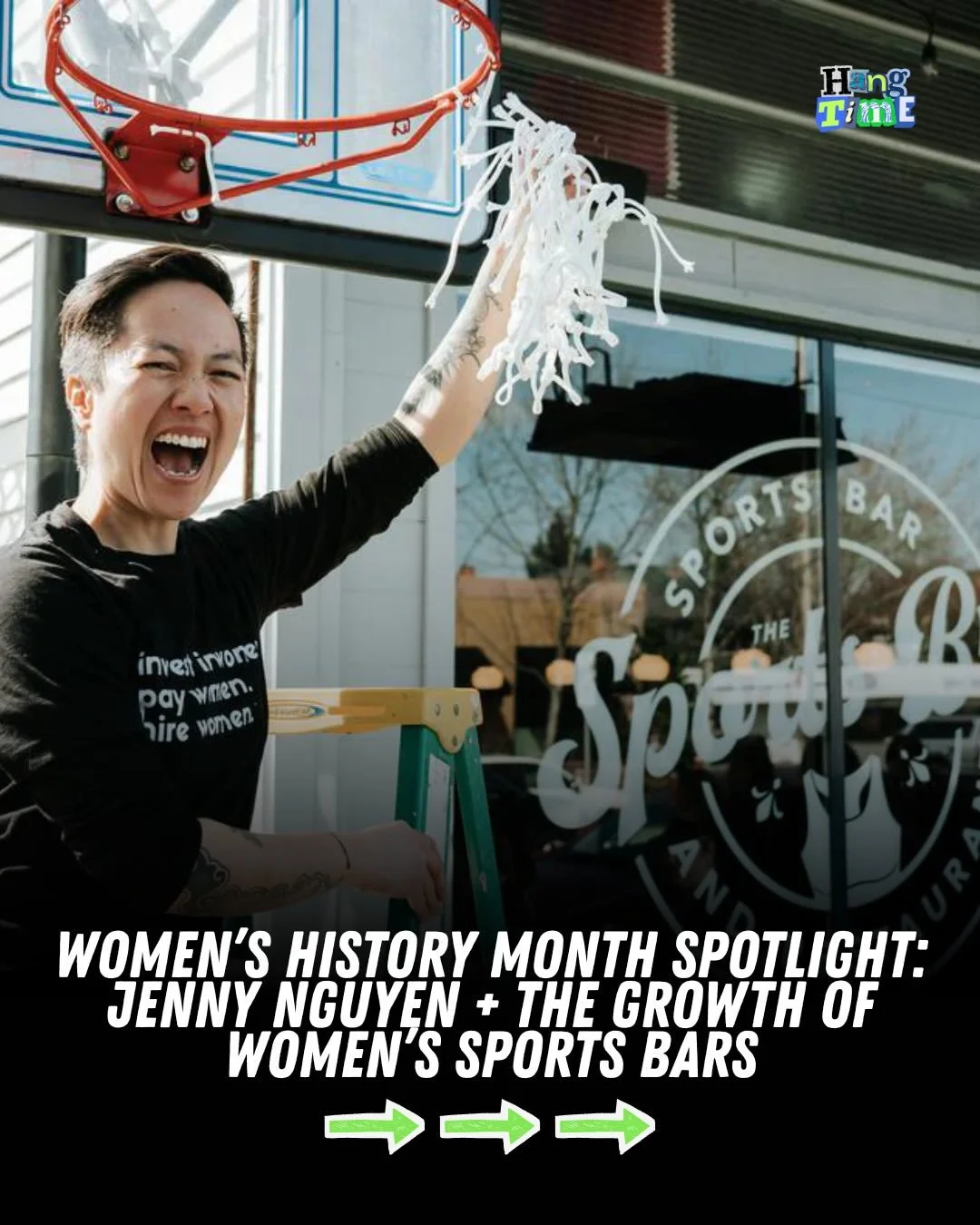 Women&rsquo;s History Month Spotlight: Jenny Nguyen + The Growth of Women&rsquo;s Sports Bars 📺🍻

In April 2022, Jenny Nguyen founded The Sports Bra and kicked off a huge wave of women&rsquo;s sports bars opening up all over the U.S.

Swipe ➡️ for 