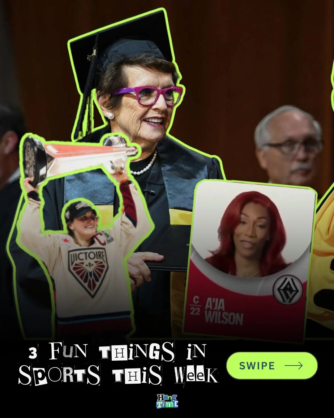 3️⃣ Fun Things in Sports This Week ⬇️

🎓 @billiejeanking graduated with her bachelor&rsquo;s degree from Cal State L.A. &mdash; 65 years after initially enrolling. The 82-year-old, who has won dozens of Grand Slam tennis titles, and founded the WTA,