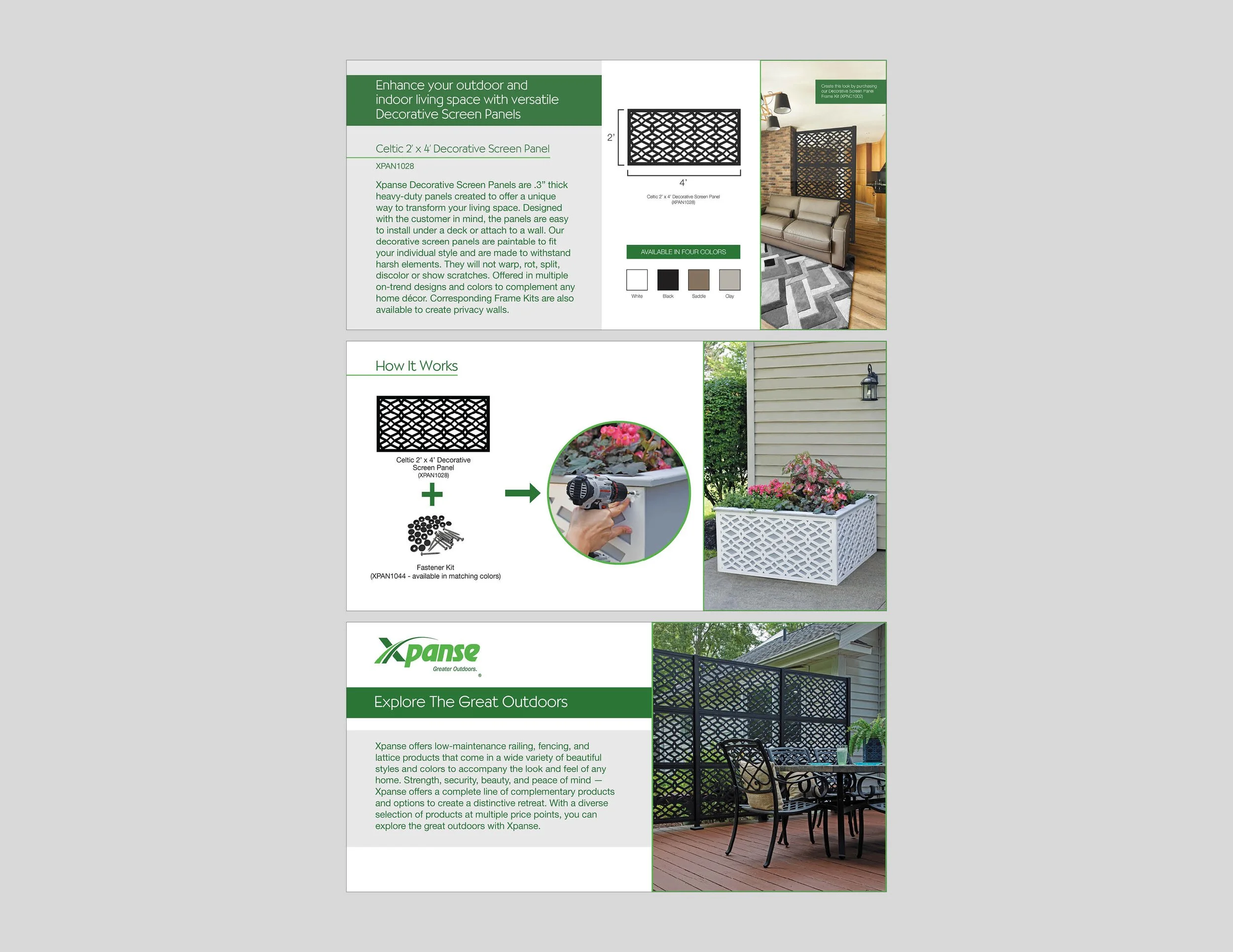 Xpanse Wayfair Product Pages