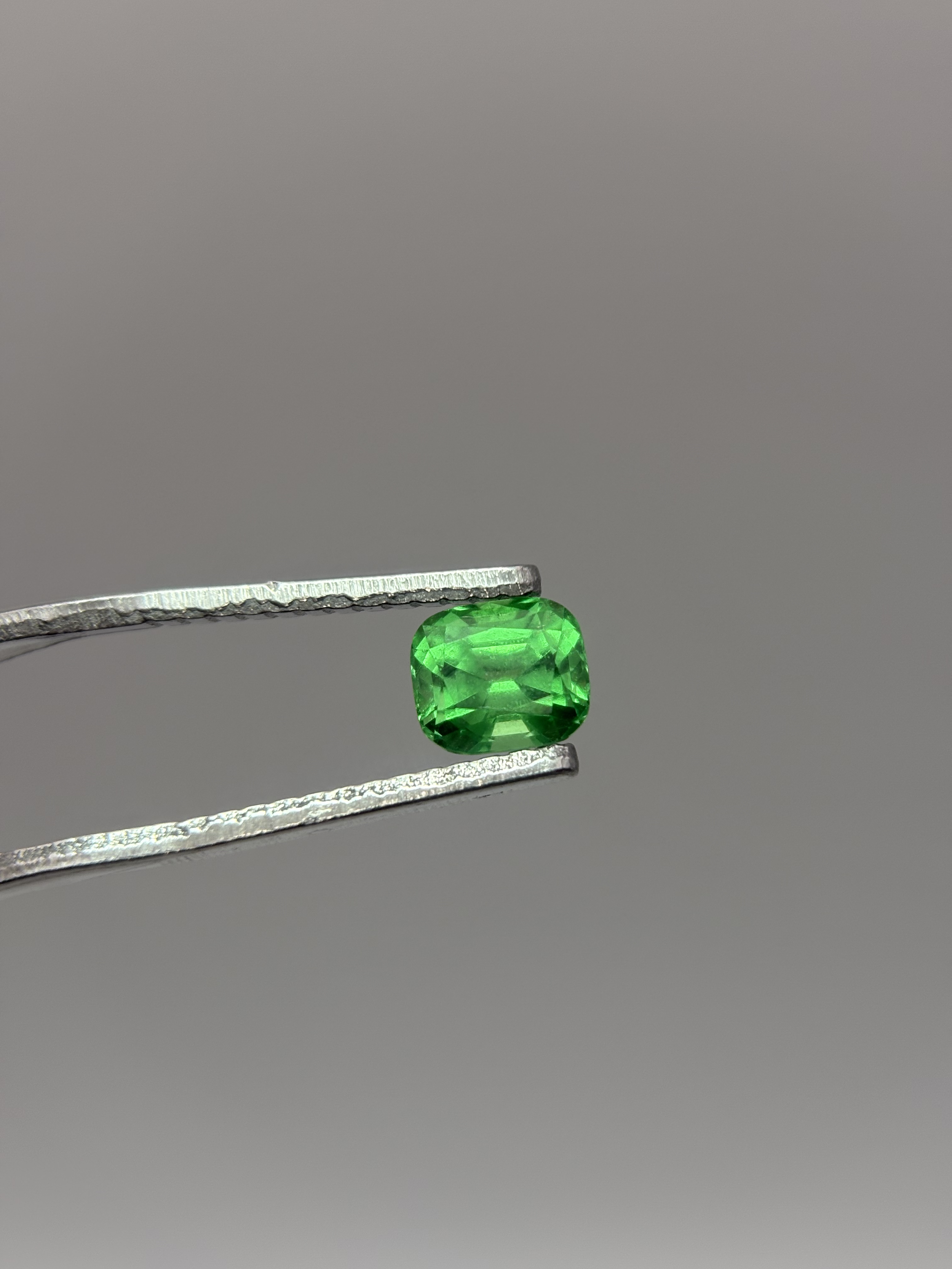 Cushion Square Cut Tsavorite Green Garnet