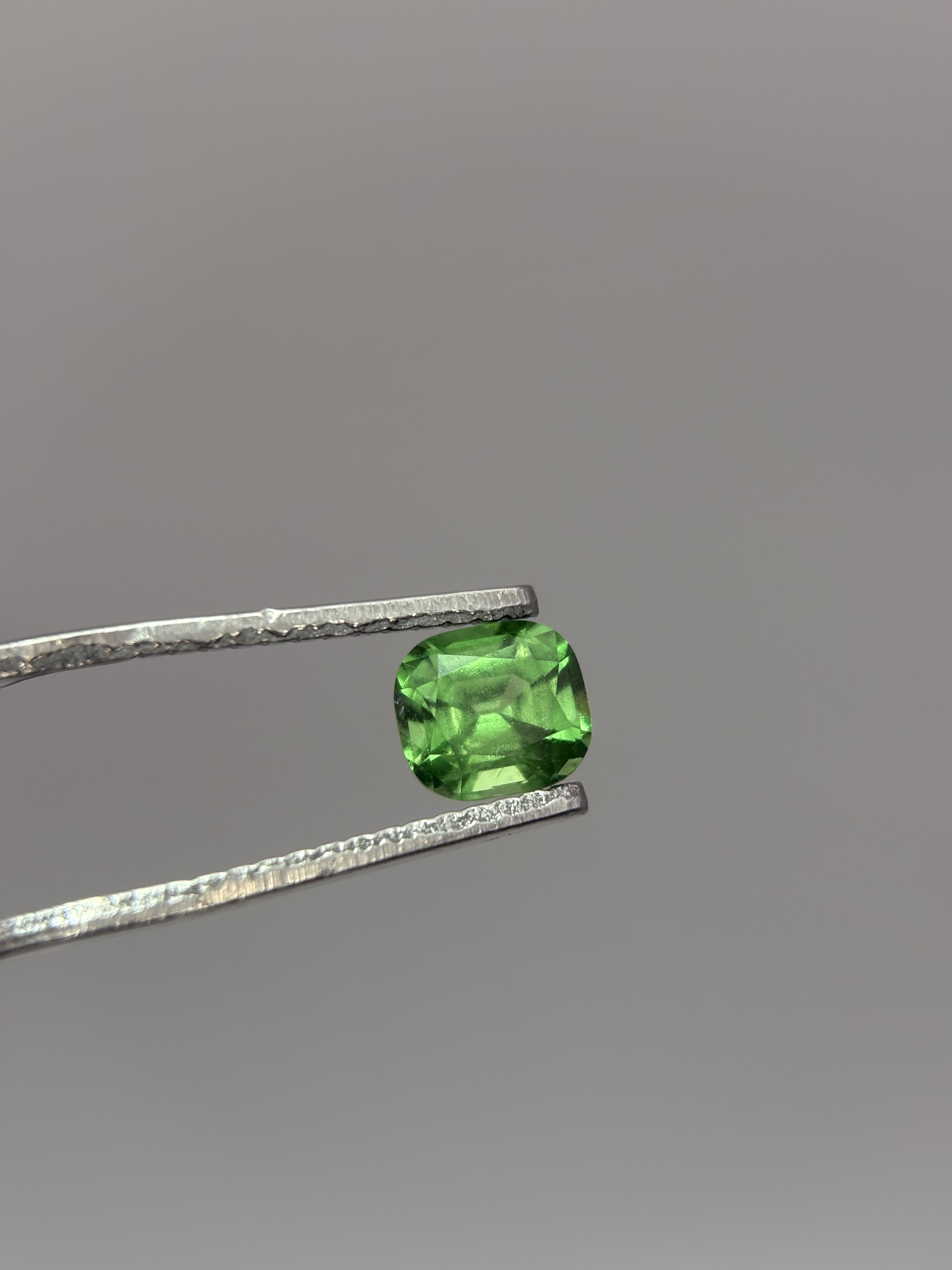 Cushion Square Cut Tsavorite Green Garnet