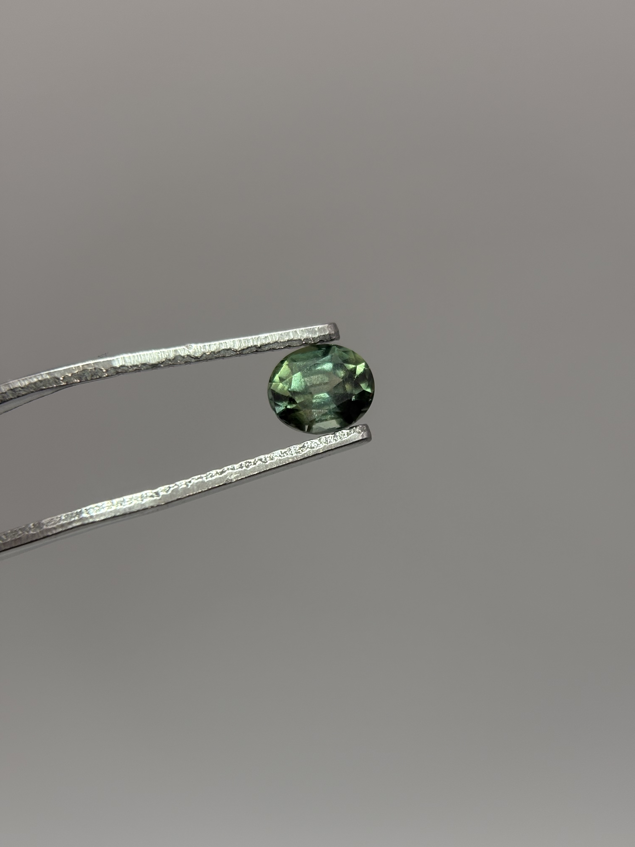 Oval Cut Green Sapphire