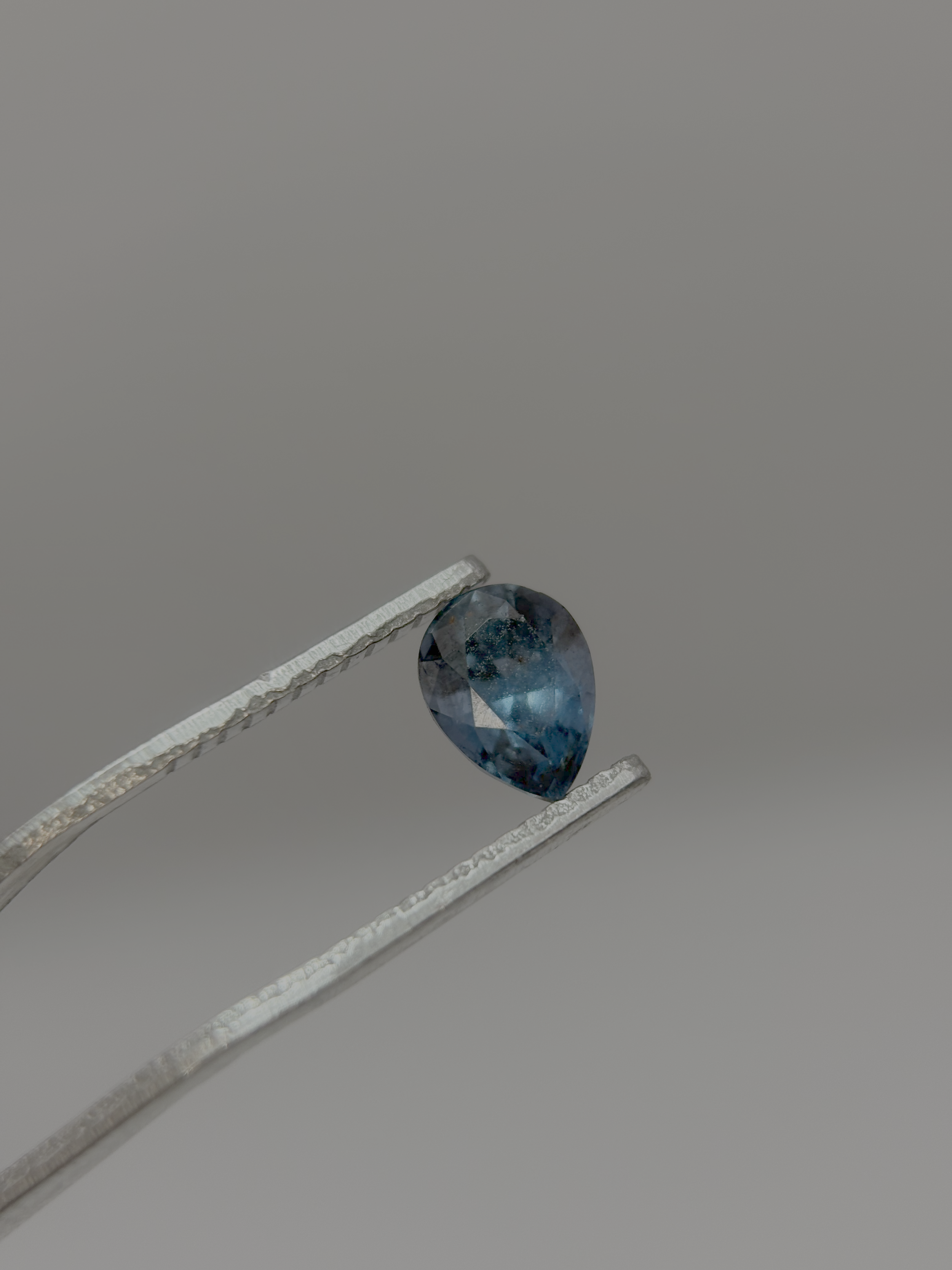 0.80 cts Pear Cut Blue Spinel Natural Gemstone